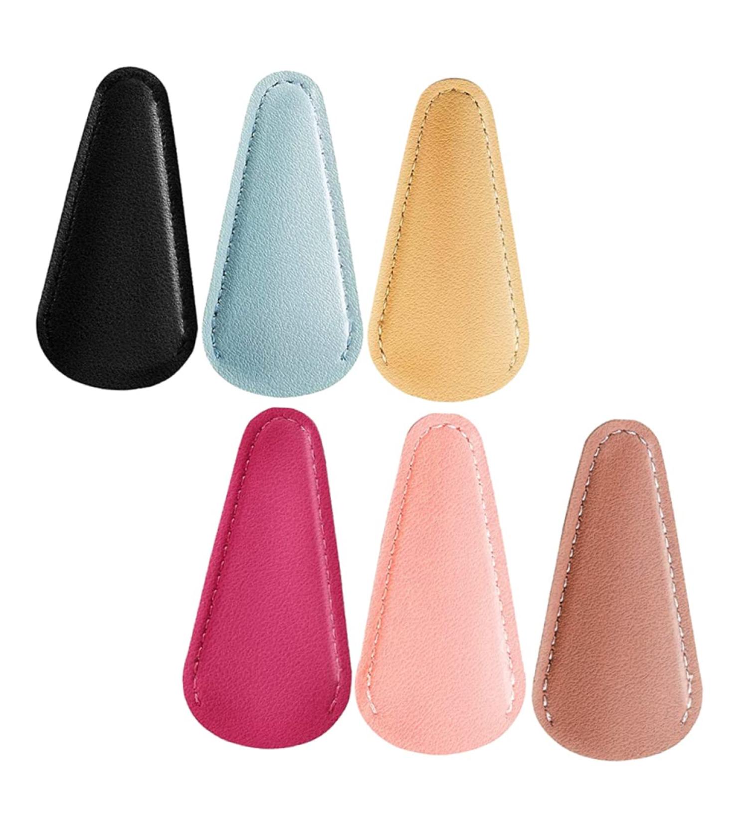  FRCOLOR FRCOLOR Set of 6 Eyebrow Grooming Scissors PU Leather Cases Delicate Cases - Buy Online on GoSupps.com