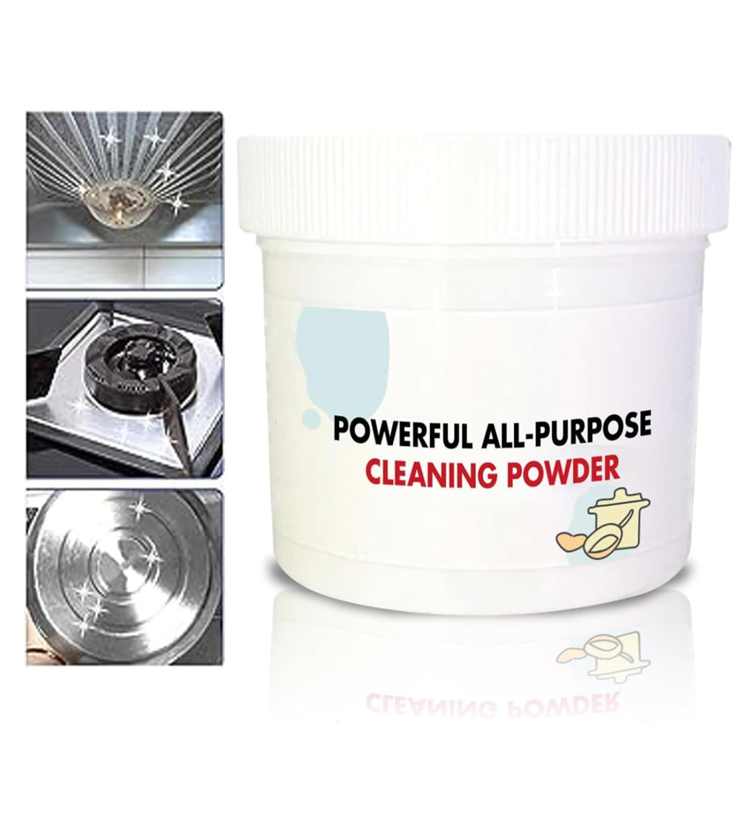 Powerful Kitchen All-Purpose Powder Cleaner Powerful All Purpose Cleaning Powder Household Foam Rust Remover Kitchen All-Purpose Cleaning Powder Kitchen Stubborn Stains Cleaner (250g) - Buy Online on GoSupps.com