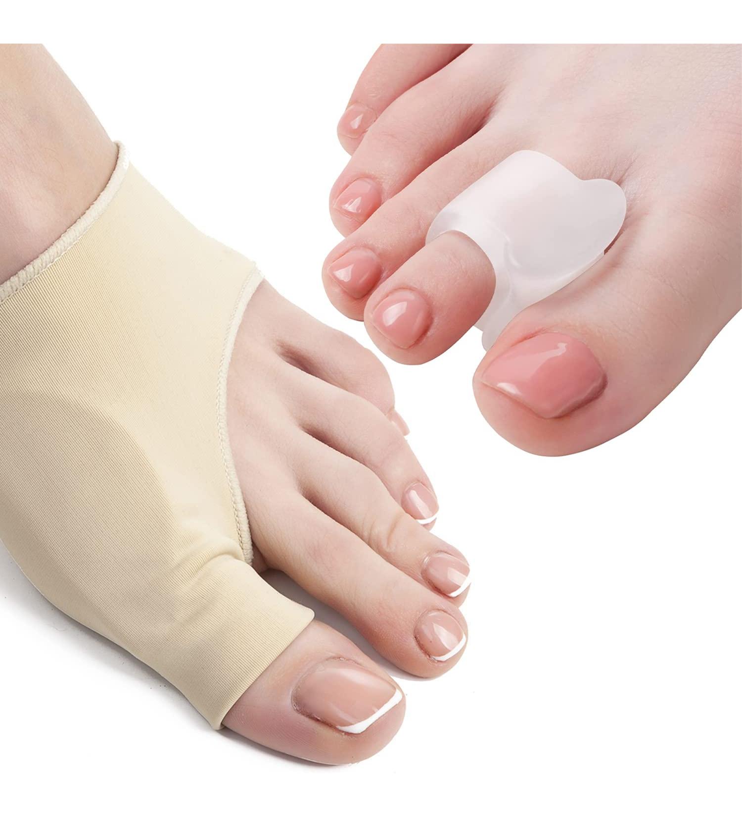 5 Stars United Bunion Corrector and Relief Sleeve - 2-Pack + Toe Separators - 4-Pack Bundle - Buy Online on GoSupps.com