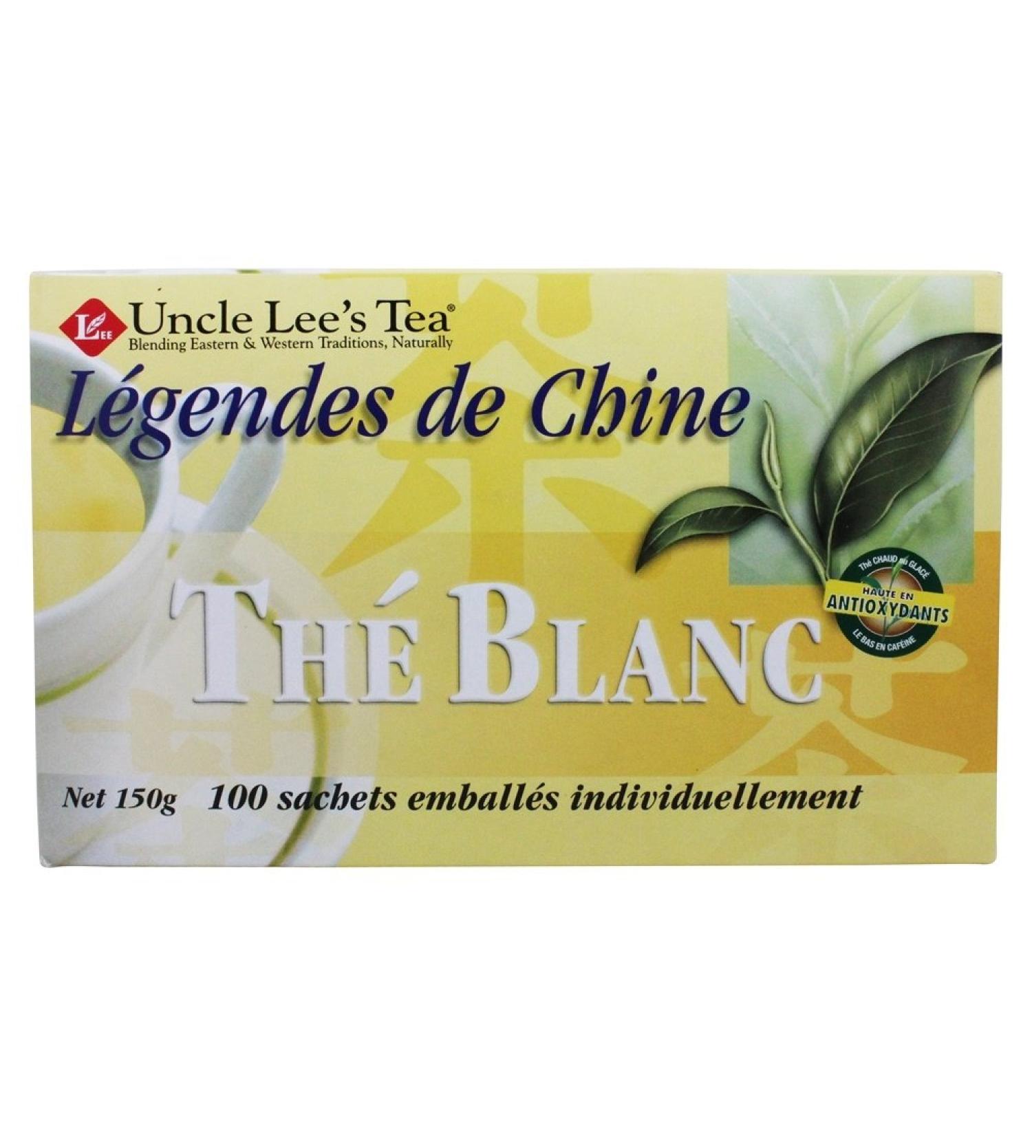 Uncle Lee's Tea Legends of China White Tea 100 Tea Bags - Buy Online on GoSupps.com
