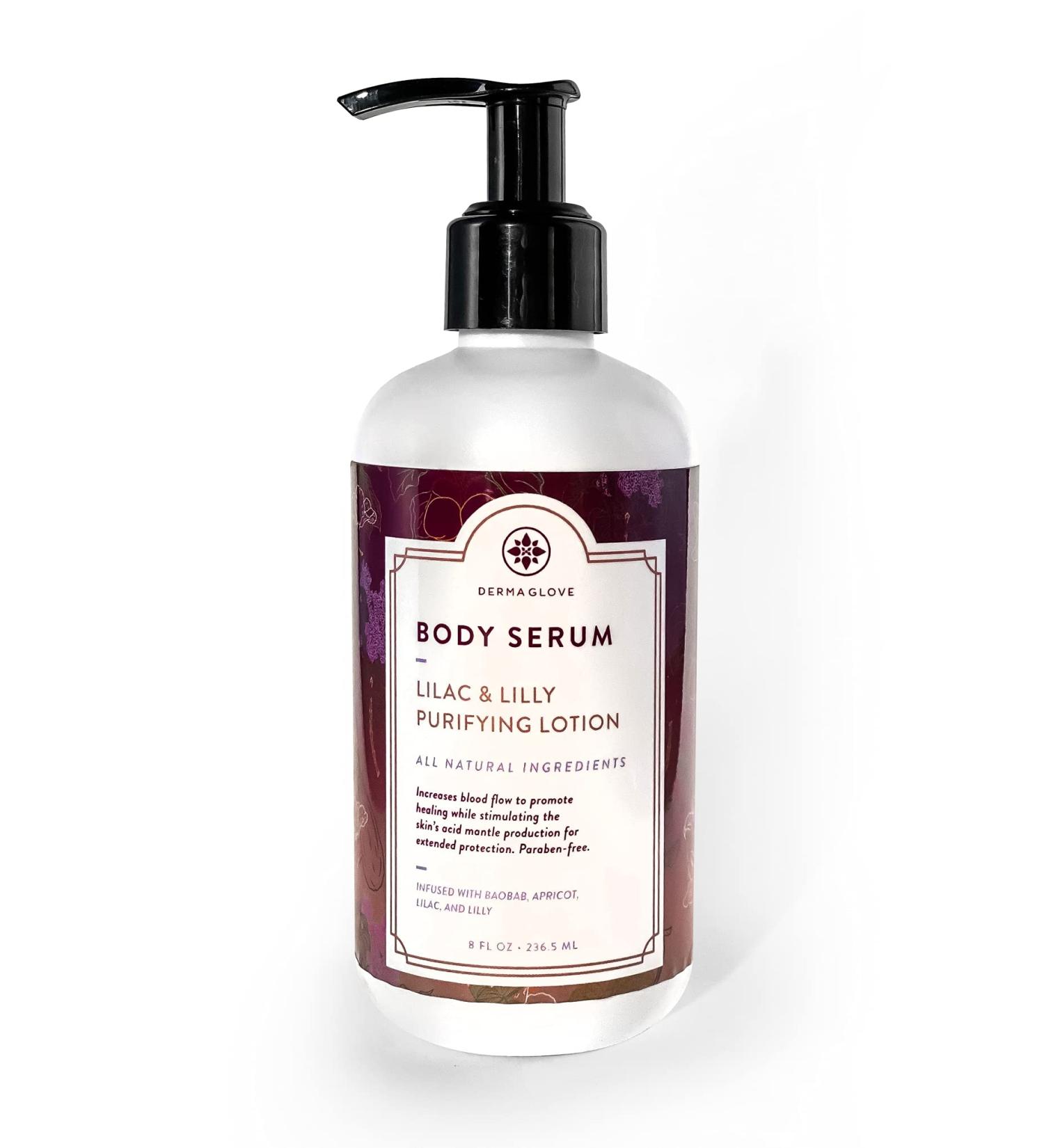 Ultra Healing Body Serum - Lilac & Lily | All-Natural Moisturizer for Radiant Skin | Paraben-Free 8 fl oz - Buy Online on GoSupps.com