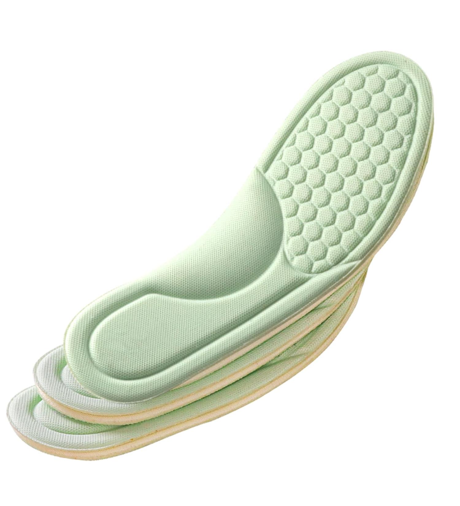Comfy Walk Insole Shock Absorbing Shoe Inserts for Women - Breathable Sweat Absorbent Thin & Soft - Ideal for All Day Comfort (Size S: Women 7.5-8 - Buy Online on GoSupps.com