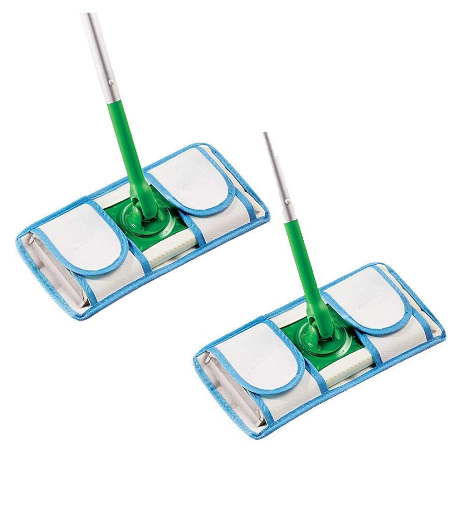 Old Home Kitchen Microfiber Reusable Mop Pad - Durable & Machine Washable - Swiffer Compatible Dry Mop Pads (2 Pack) - Buy Online on GoSupps.com