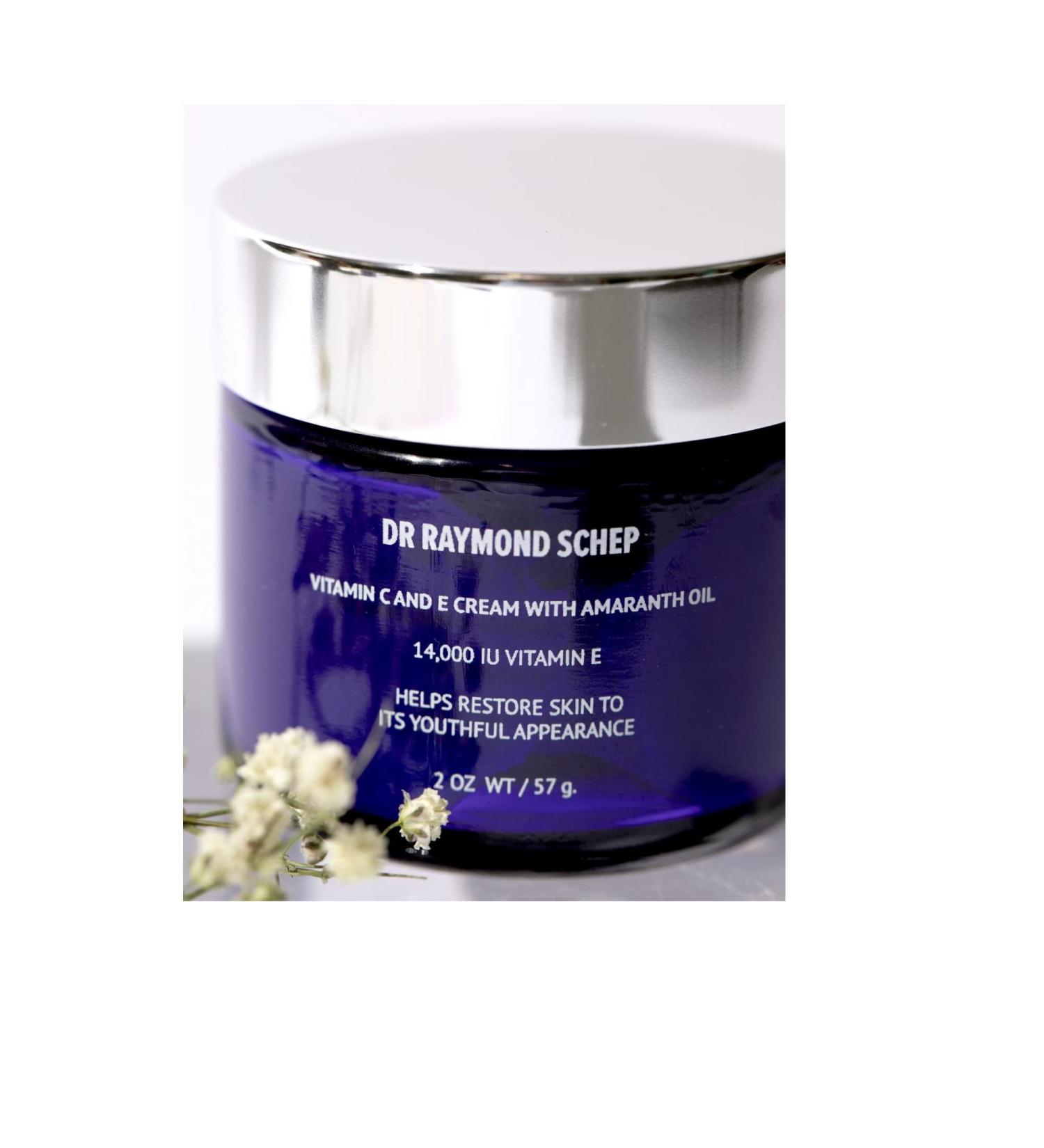 Buy Anti Aging Vitamin C & E Cream with Amaranth Oil - Moisturizes & Restores Youthful Skin | International Shipping - Buy Online on GoSupps.com