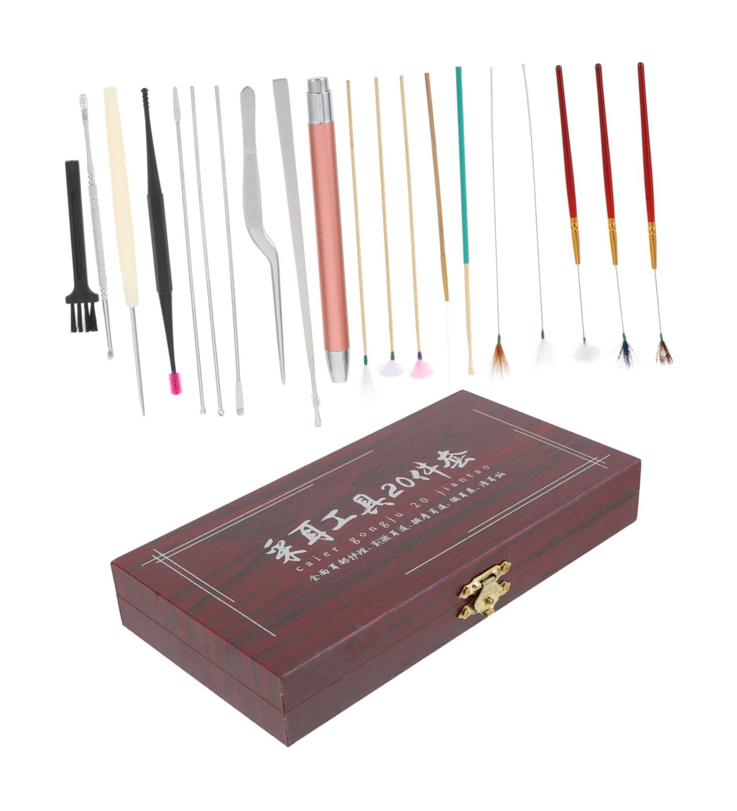 Healeved 1 Set Ear Picking Set Baby Sets Household Tools Ear Cleaning Tool Earwax Cleaning Tools Earwax Removal Kit Ear Cleaner Spoon Ear Picks for Home Earwax Cleaning Kit Ear Cleaner Kit - Buy Online on GoSupps.com