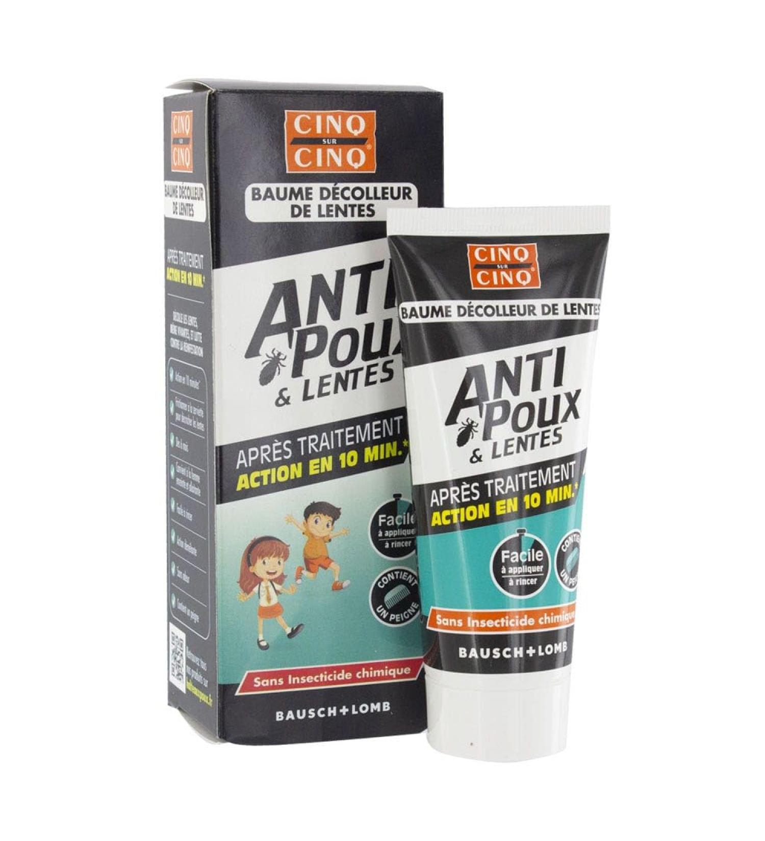 CINQ/CINQ POUX BAUME DECOL. LENTE 60ML