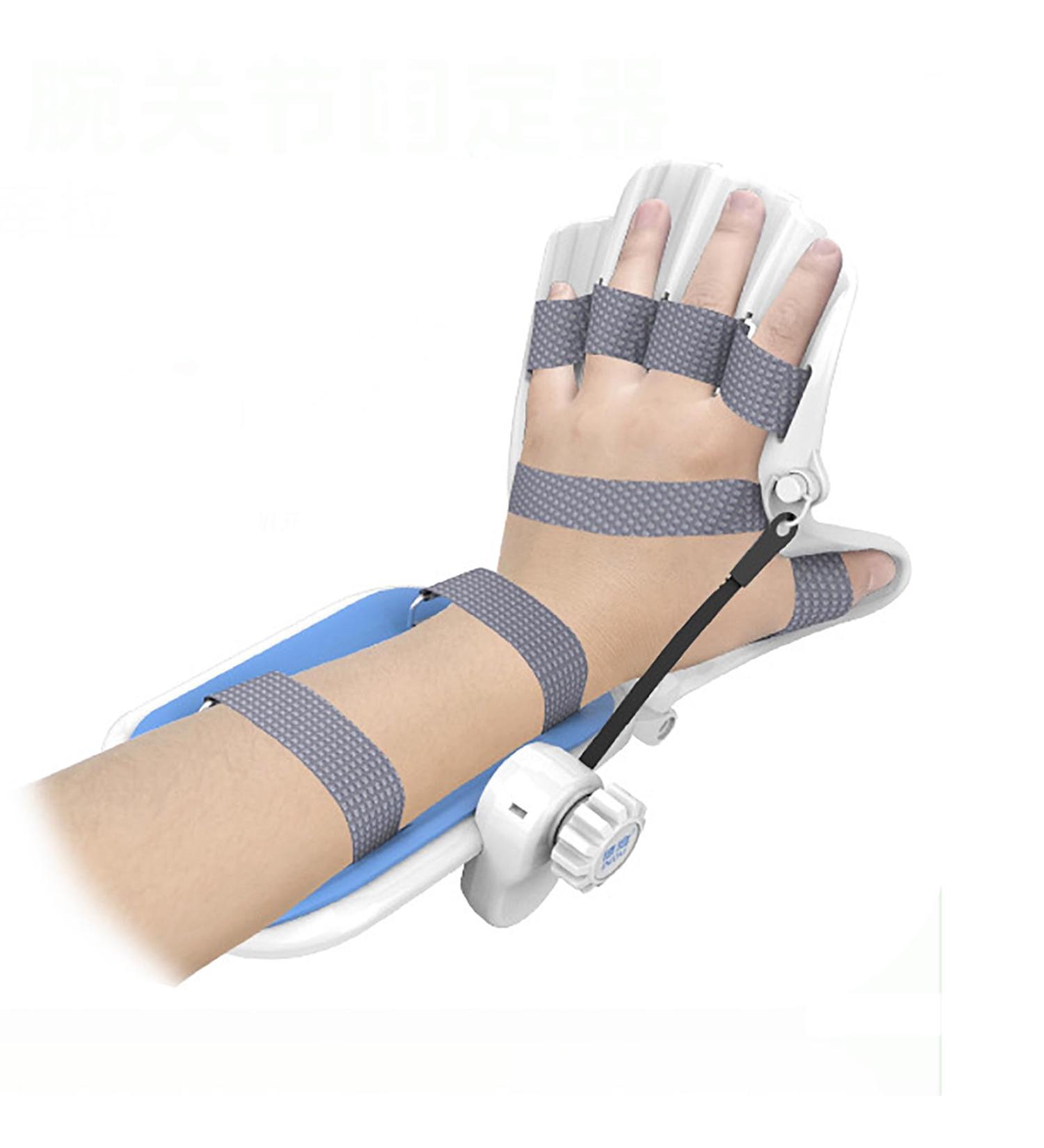 Wrist Orthotics Finger Strengthener Exerciser with Adjustable Knob and +90 /-90 Angle Line-of-Force-Guided Design Fingers Stretch Naturally for Sequelae of Cerebral Hemorrhage right - Buy Online on GoSupps.com