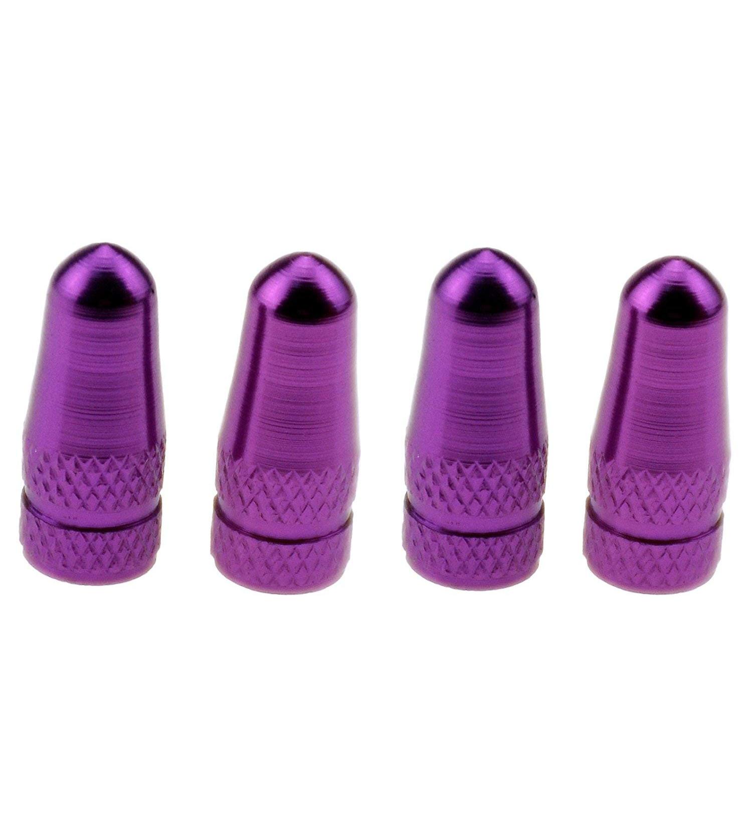 WowLife 4X Bicycle Road Racing Presta Valve Cap Dust Covers - Purple Color - Buy Online on GoSupps.com