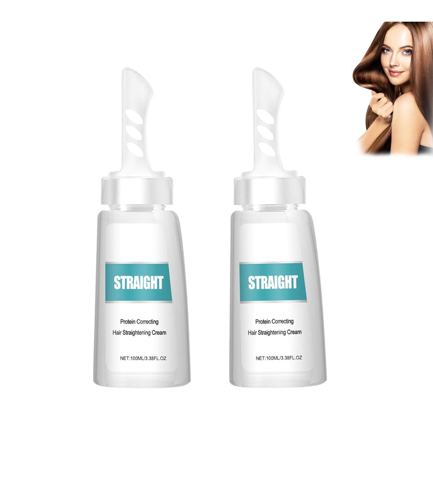  JIAOY Set of 2 protein-based hair smoothing creams with nourishing proteins nourishing smoothing cream corrective protein hair smoothing cream - Buy Online on GoSupps.com