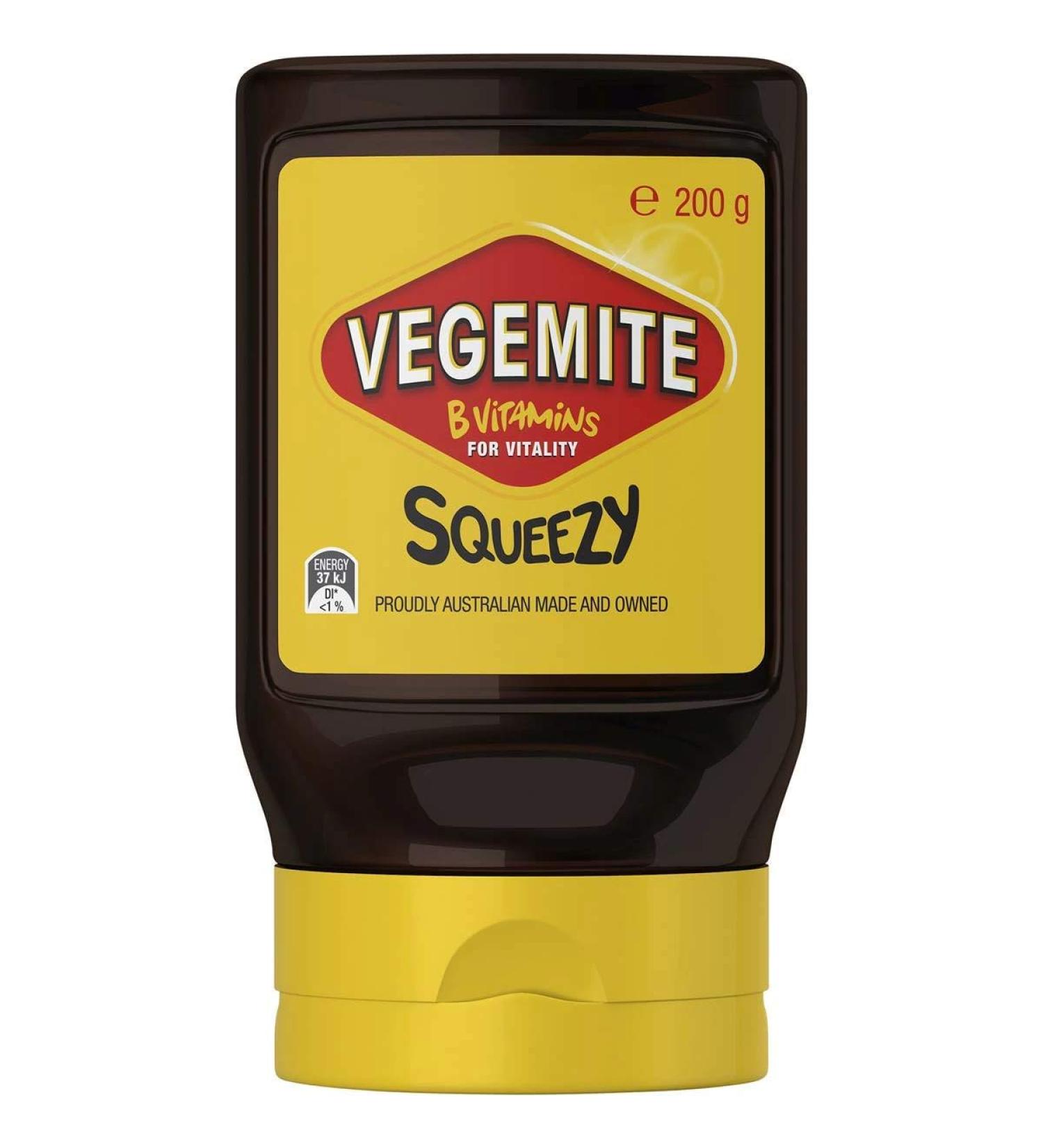 Vegemite Spread Squeezy 200gm - Authentic Australian Import in Eco-Friendly Packaging by Delia Creations - Buy Online on GoSupps.com