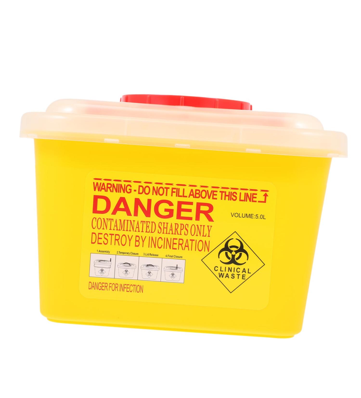 Buy GAVI Recycling Box - Talose Disease Disposal Container for Syringes Razor Blades and Donors Storage - International Shipping Available - Buy Online on GoSupps.com