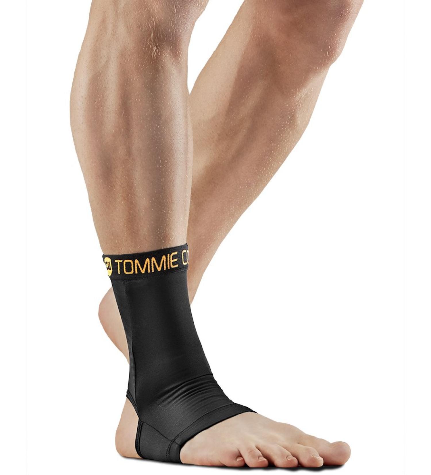 Tommie Copper Ankle Sleeve Black Large