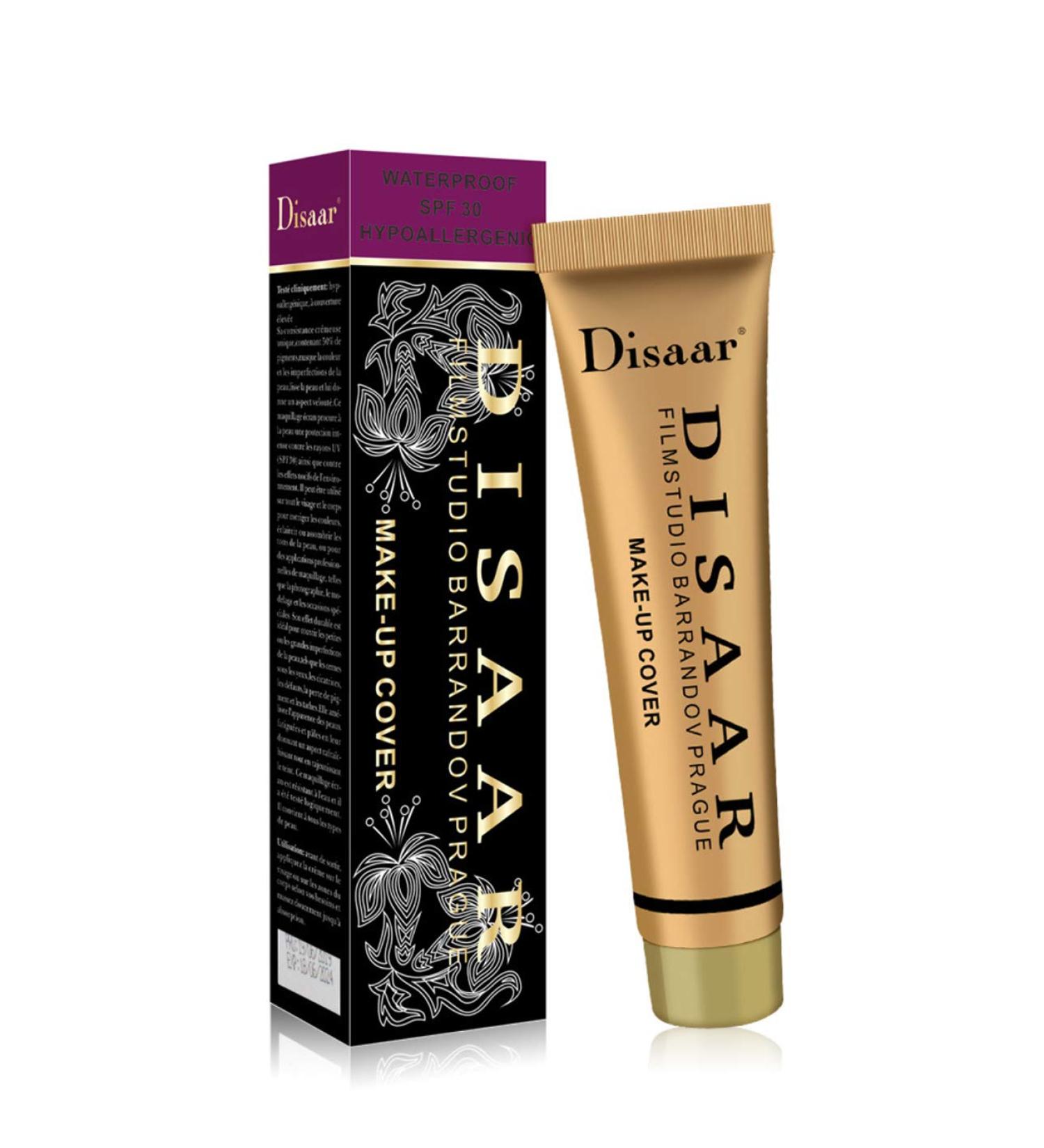 DISAAR BEAUTY Foundation Make-Up Cover Creamy Concealer SPF30 (103 NUDE) - Waterproof & Hypoallergenic - Buy Online on GoSupps.com