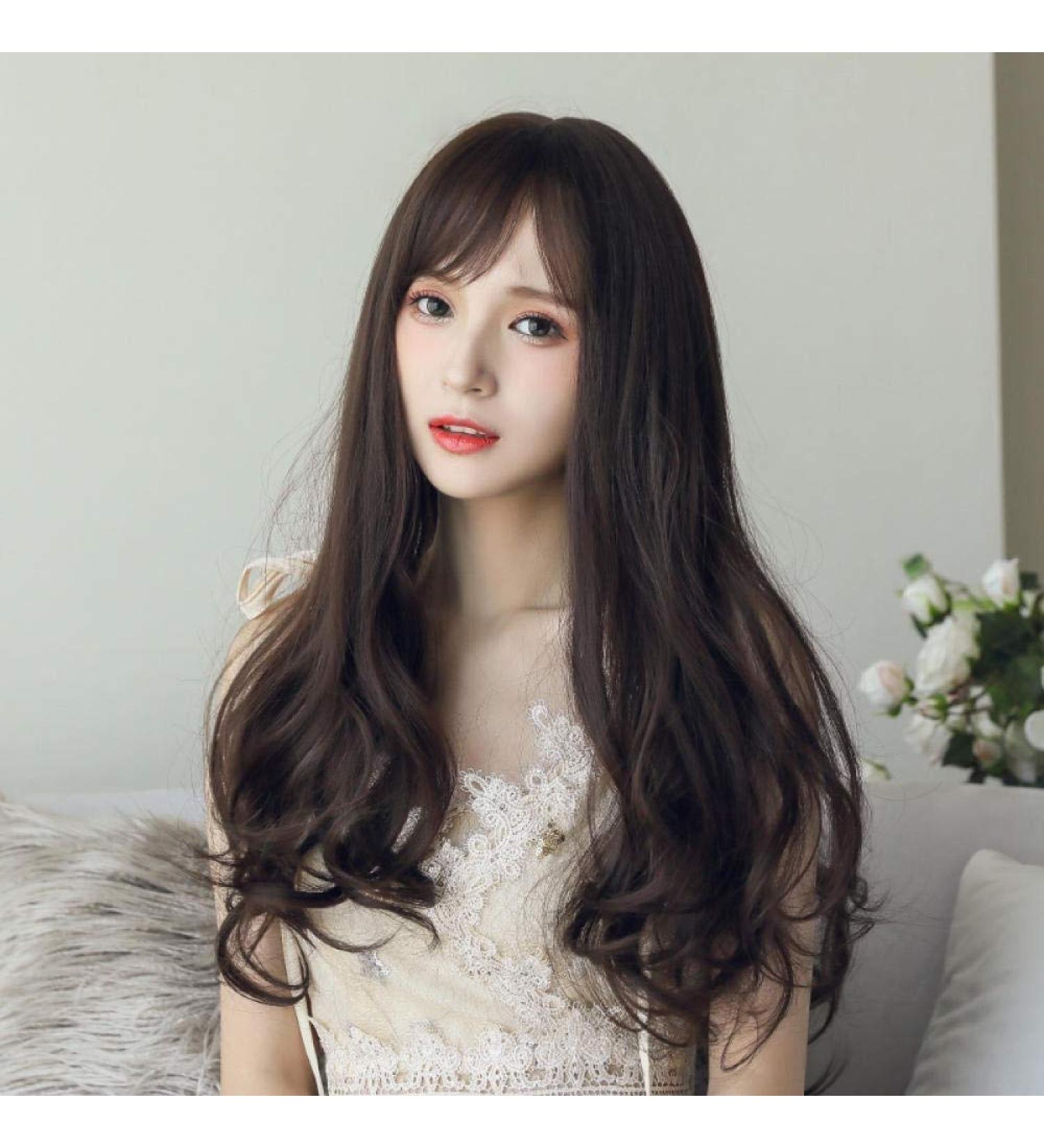 Shop BGHJUE Long Curly Wig for Women - Big Wave Natural Full Hair Set - International Shipping Available - Buy Online on GoSupps.com