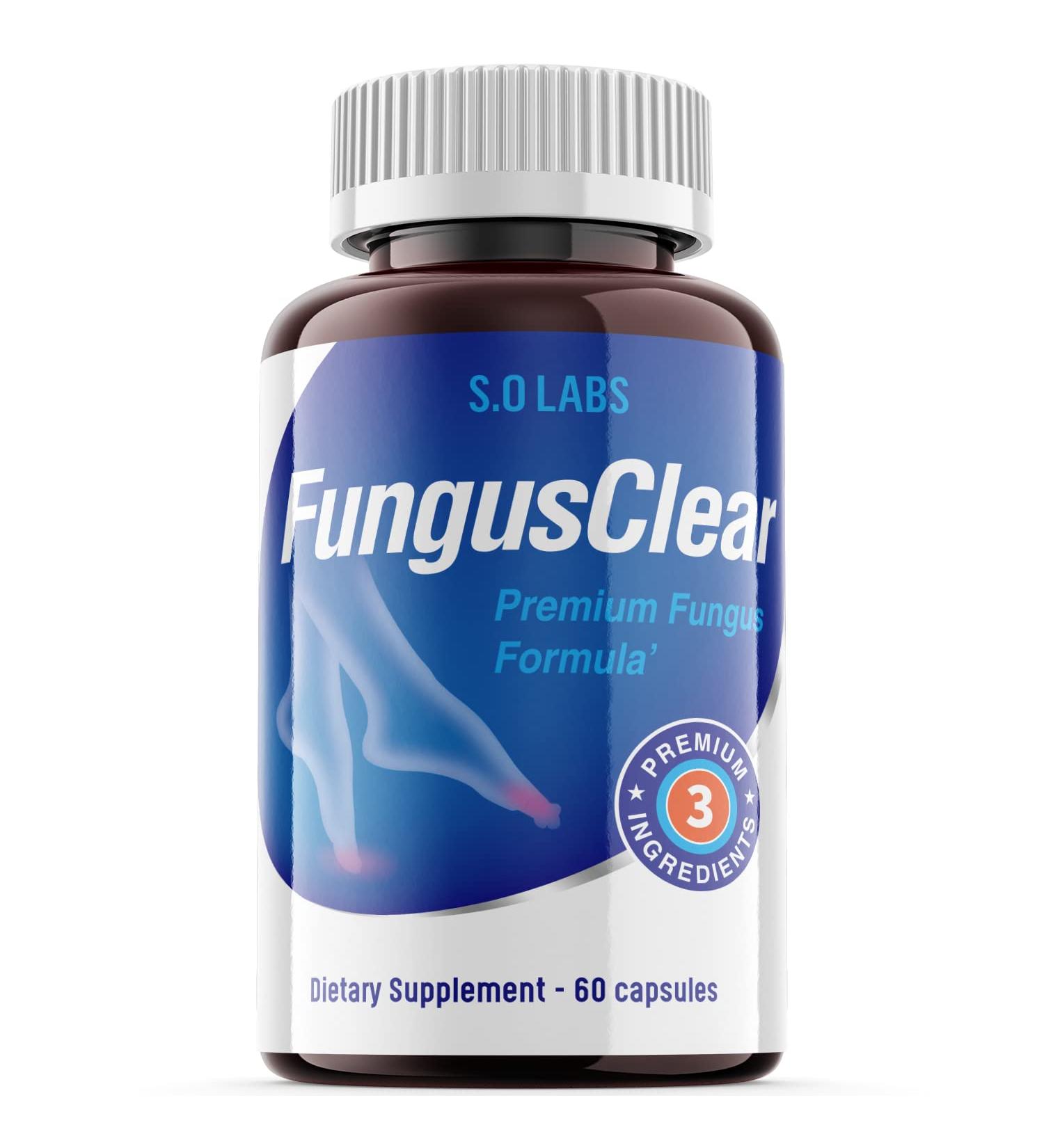 Fungus Clear Nails Plus Probiotic for Healthy Nails (60 Capsules) - Buy Online on GoSupps.com