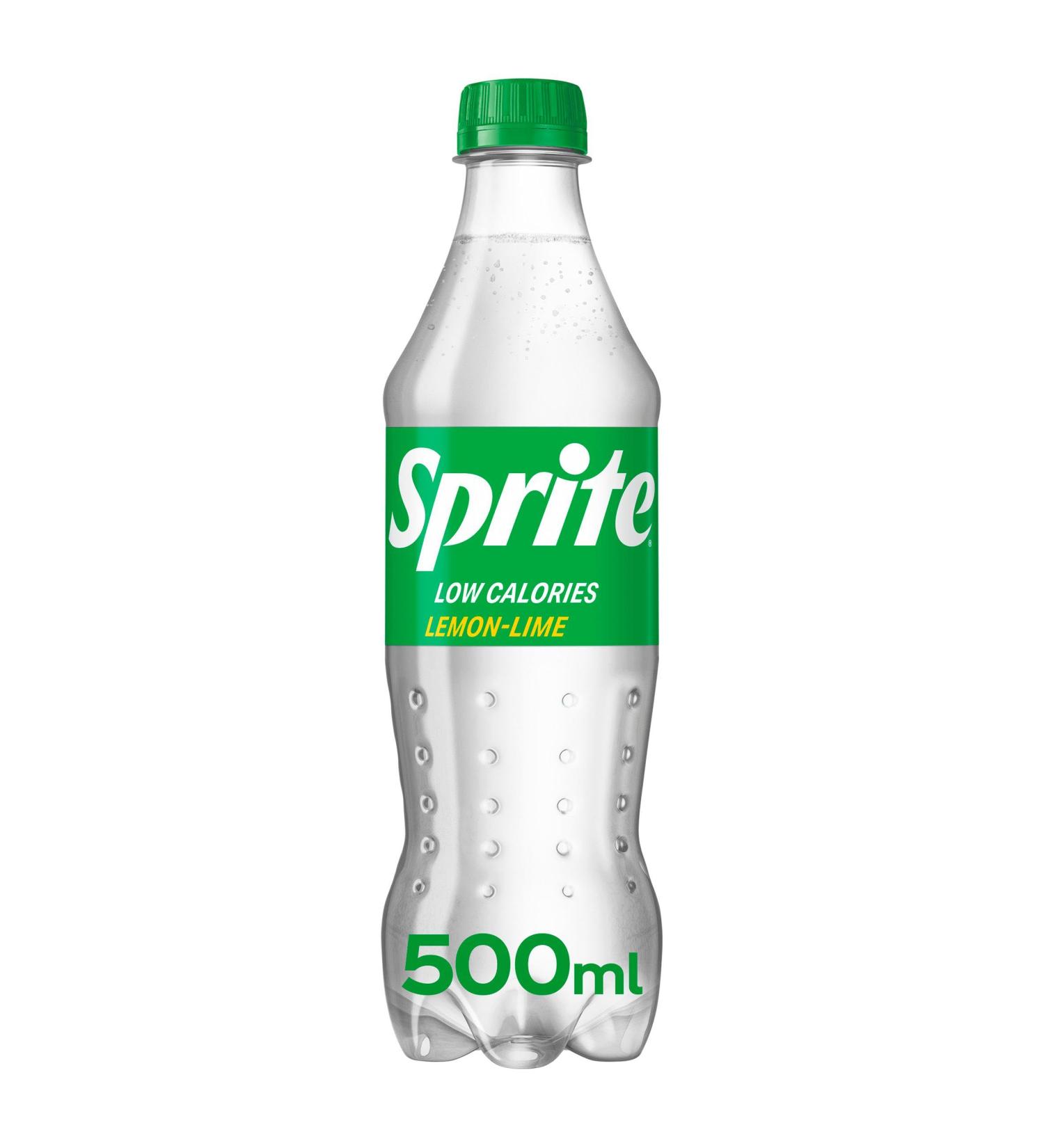 Sprite Sparkling Lemon and Lime 500ml Bottles (24 x 500ml Bottles) Lemon 24 x 500ml Bottles - Buy Online on GoSupps.com