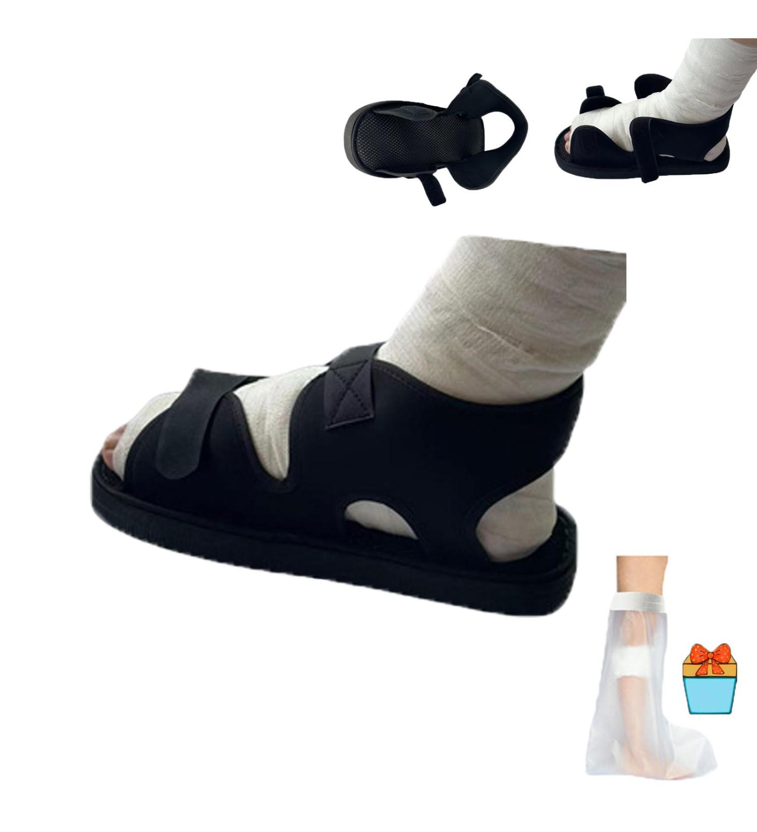 Buy Waterproof Plaster Shoes & Covers for Foot Sprains | Postoperative Recovery Medical Boots (M - Buy Online on GoSupps.com