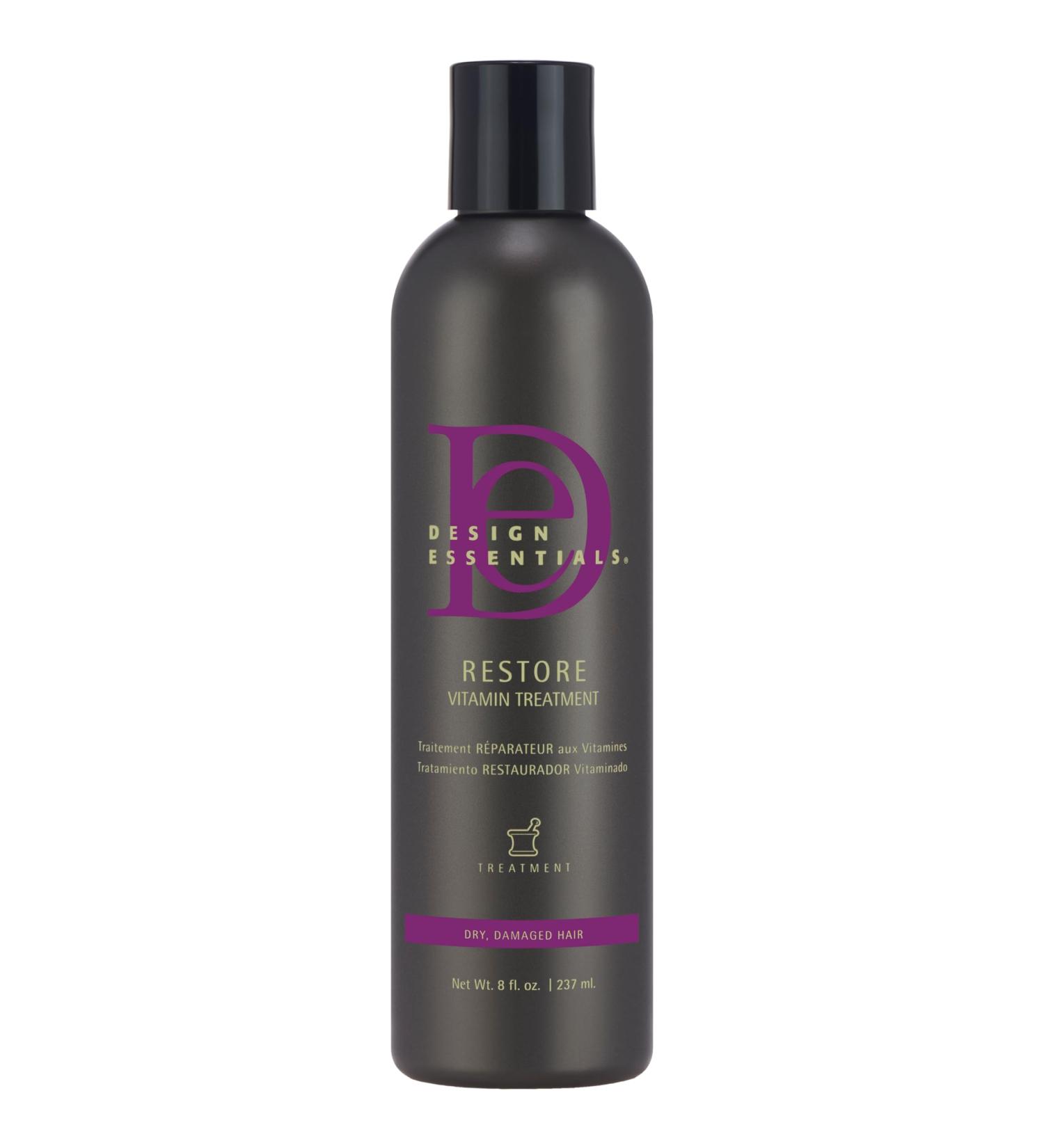 Buy Design Essentials Restore Vitamin Treatment - 8 Fl Oz for Natural Dry Damaged Hair | International Shipping Available - Buy Online on GoSupps.com