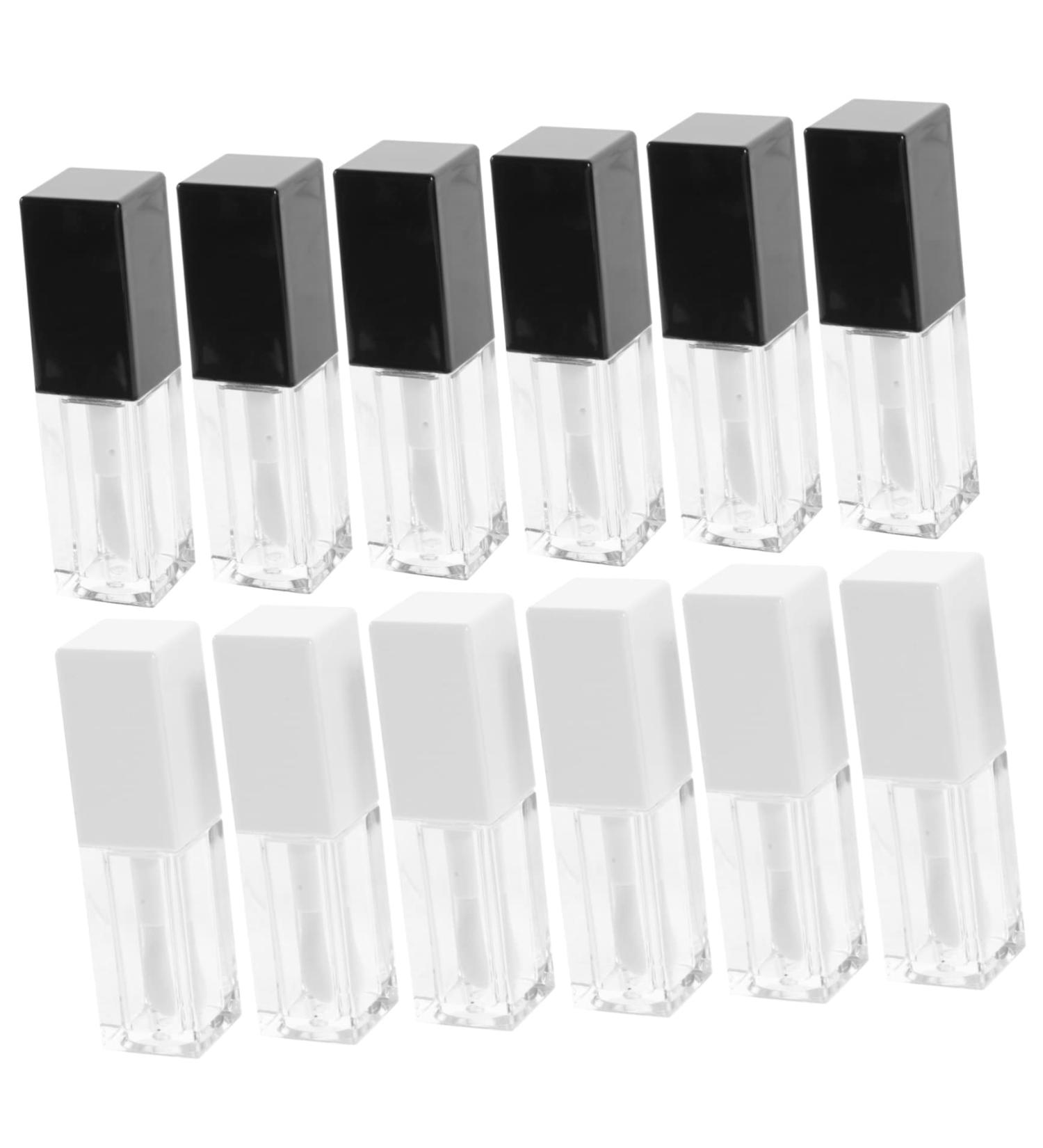 Beaupretty 2 Ensembles Tubes Vides De Flacons De Gloss Rechargeables Contenants Cosm tiques Pratiques Pour Voyage Transparent Et 12 Pi ces * 2 - Buy Online on GoSupps.com