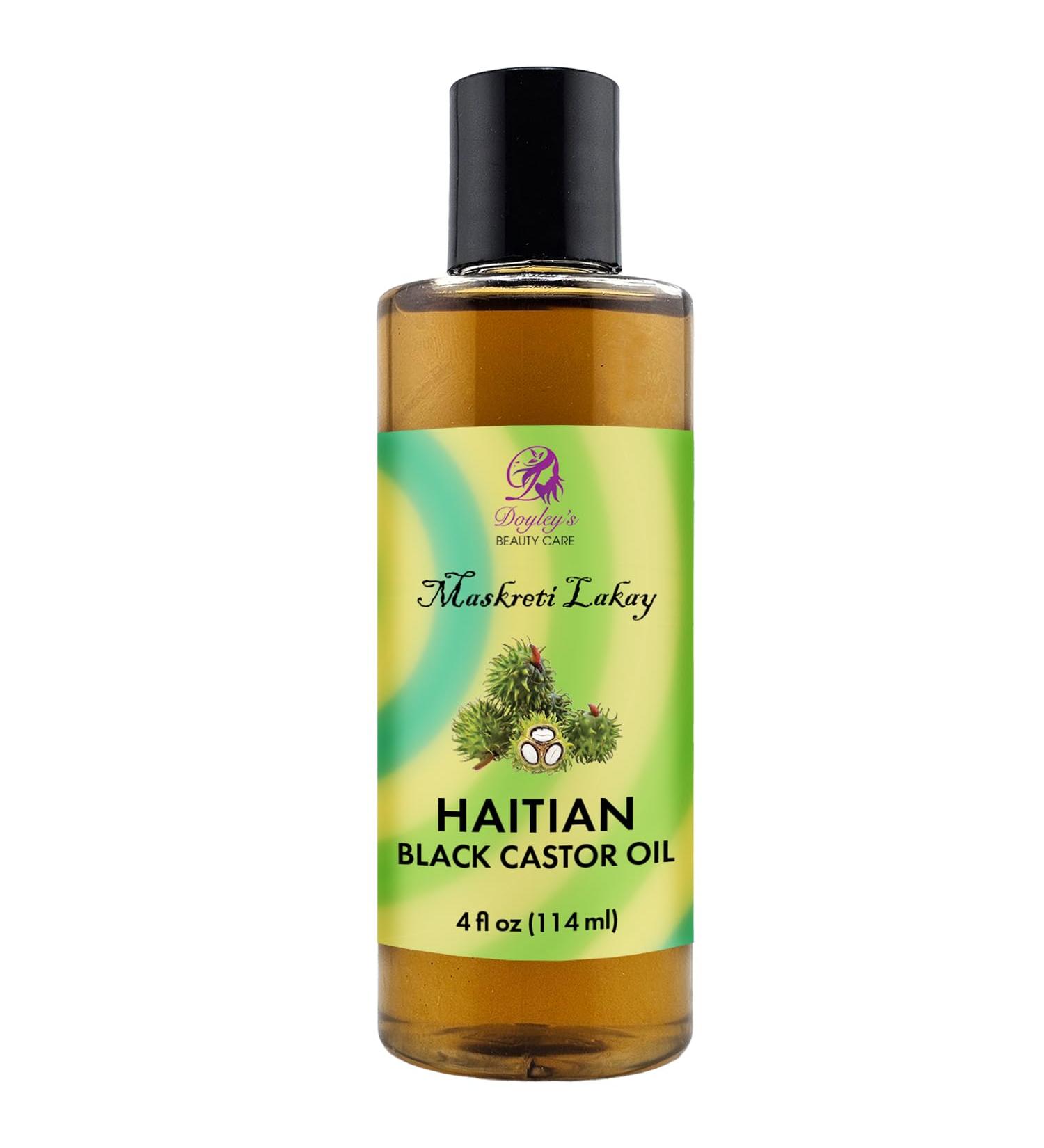 Buy Doyley's Haitian Black Castor Oil 4oz - Premium Natural Hair & Skin Care | Fast International Shipping - Buy Online on GoSupps.com