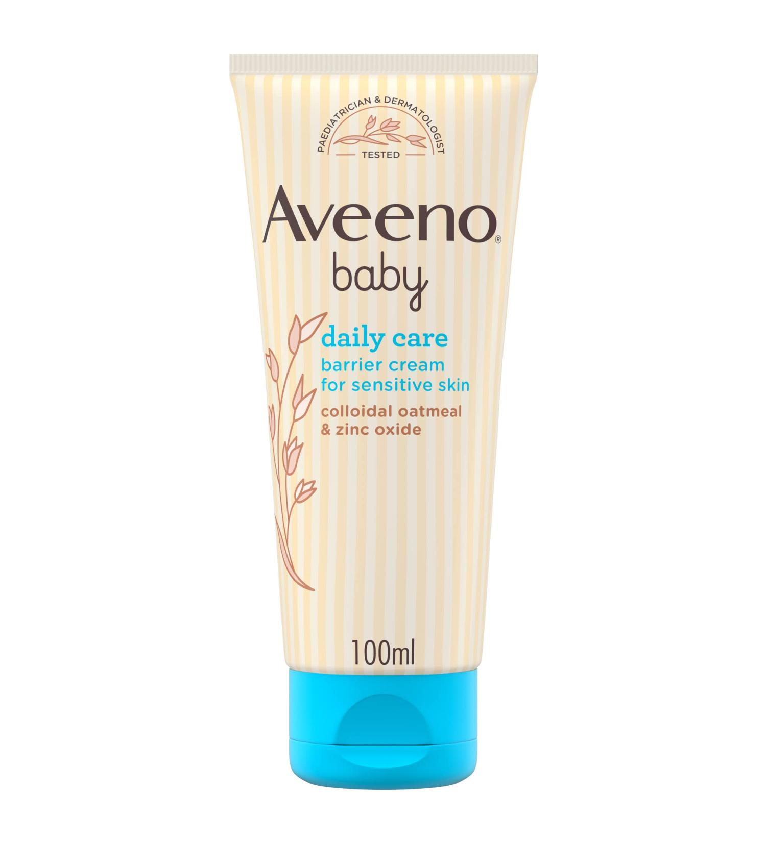 Aveeno Baby Daily Care Barrier Cream - 100ml | Protects & Soothes Baby's Delicate Skin - Buy Online on GoSupps.com