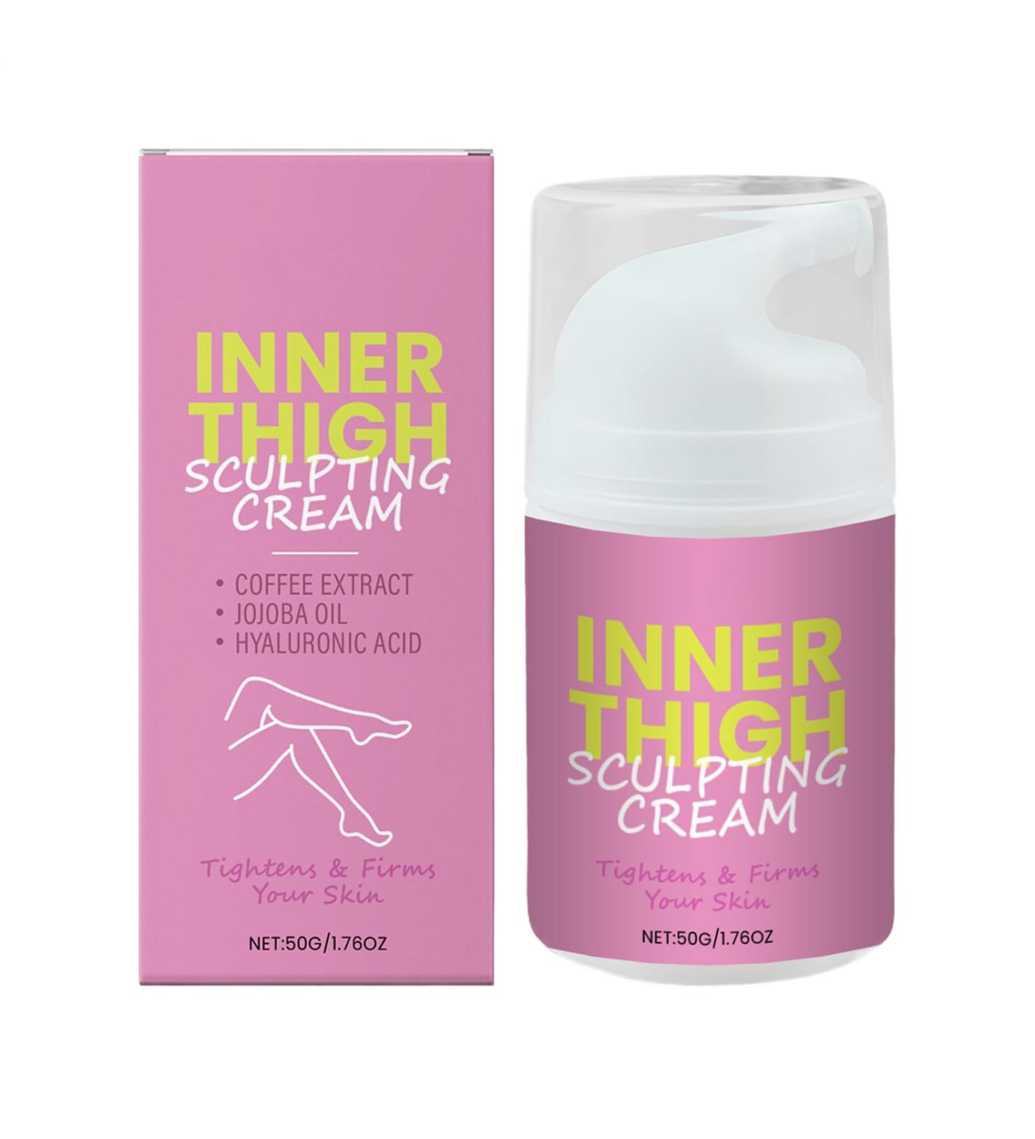 Firming Leg Cream | Smoothing Leg Cream 50g | Anti-Sagging Thigh Lotion Non-Greasy Texture Ideal for Home Care and Travel - Buy Online on GoSupps.com