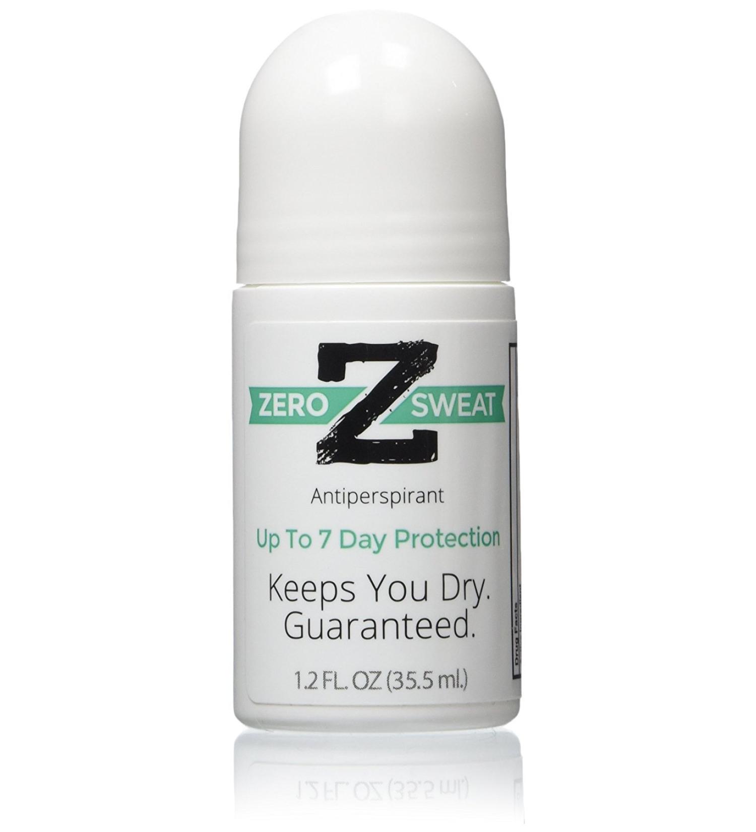ZeroSweat Antiperspirant Deodorant - Clinical Strength Hyperhidrosis Treatment | Reduces Armpit Sweat | 1 Fl Oz (Pack of 1) - Buy Online on GoSupps.com
