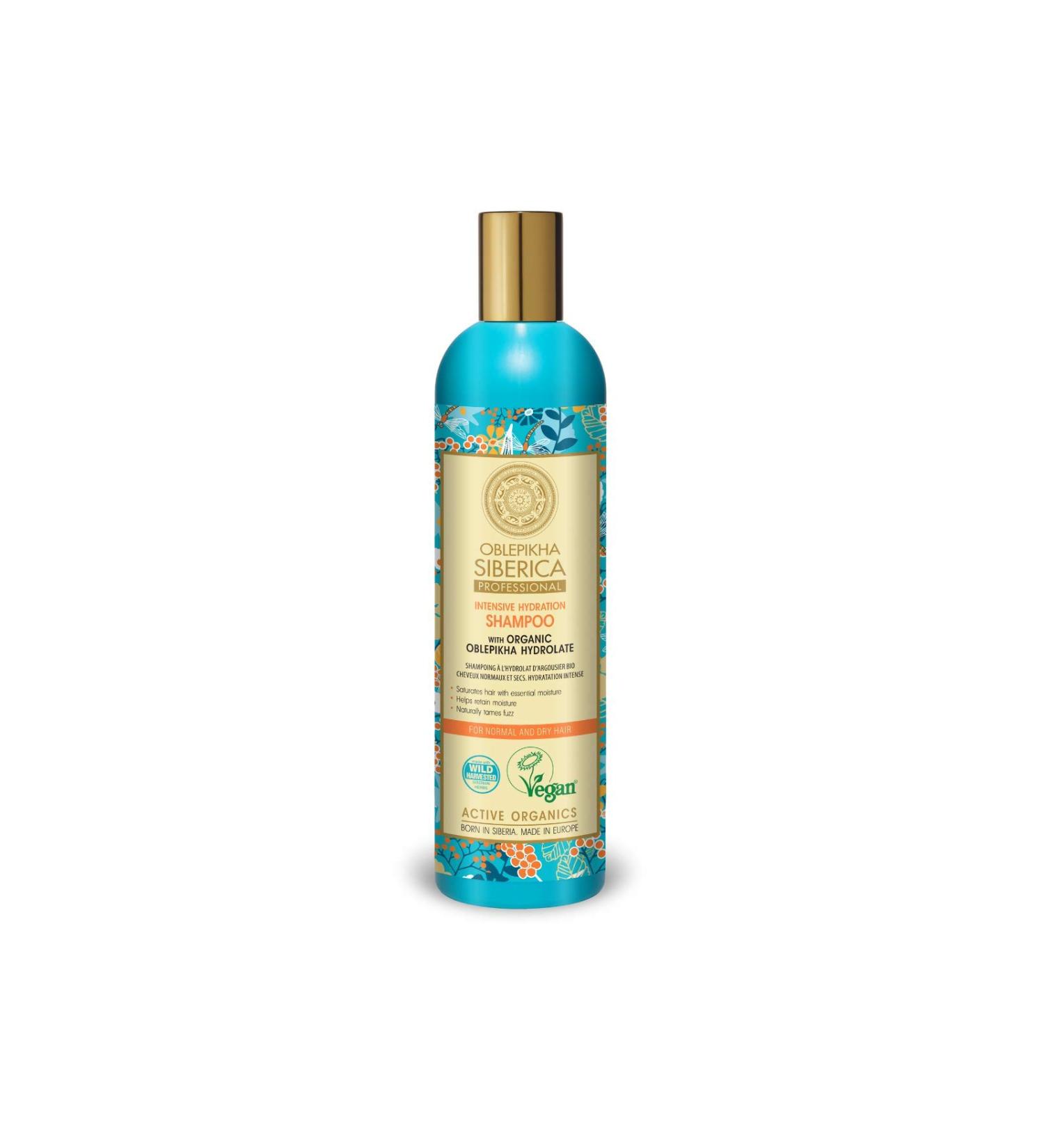 Natura Siberica Oblepikha Sea Buckthorn Shampoo - Organic 400ml for Normal & Dry Hair - International Shipping Available - Buy Online on GoSupps.com