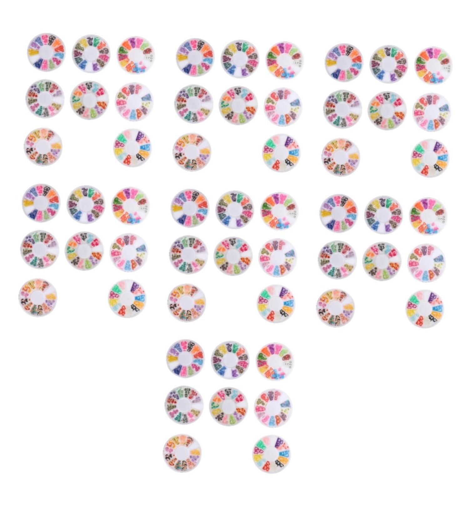 minkissy 56 Boxes Soft Pottery Nail Art Slices Bulk Nail Accessories Manicure Decor Nail Art Slice Decor Nail Jewels DIY Lip Gloss Clay Nail Embellishments Polymer Clay 3d Fruit Decorations - Buy Online on GoSupps.com