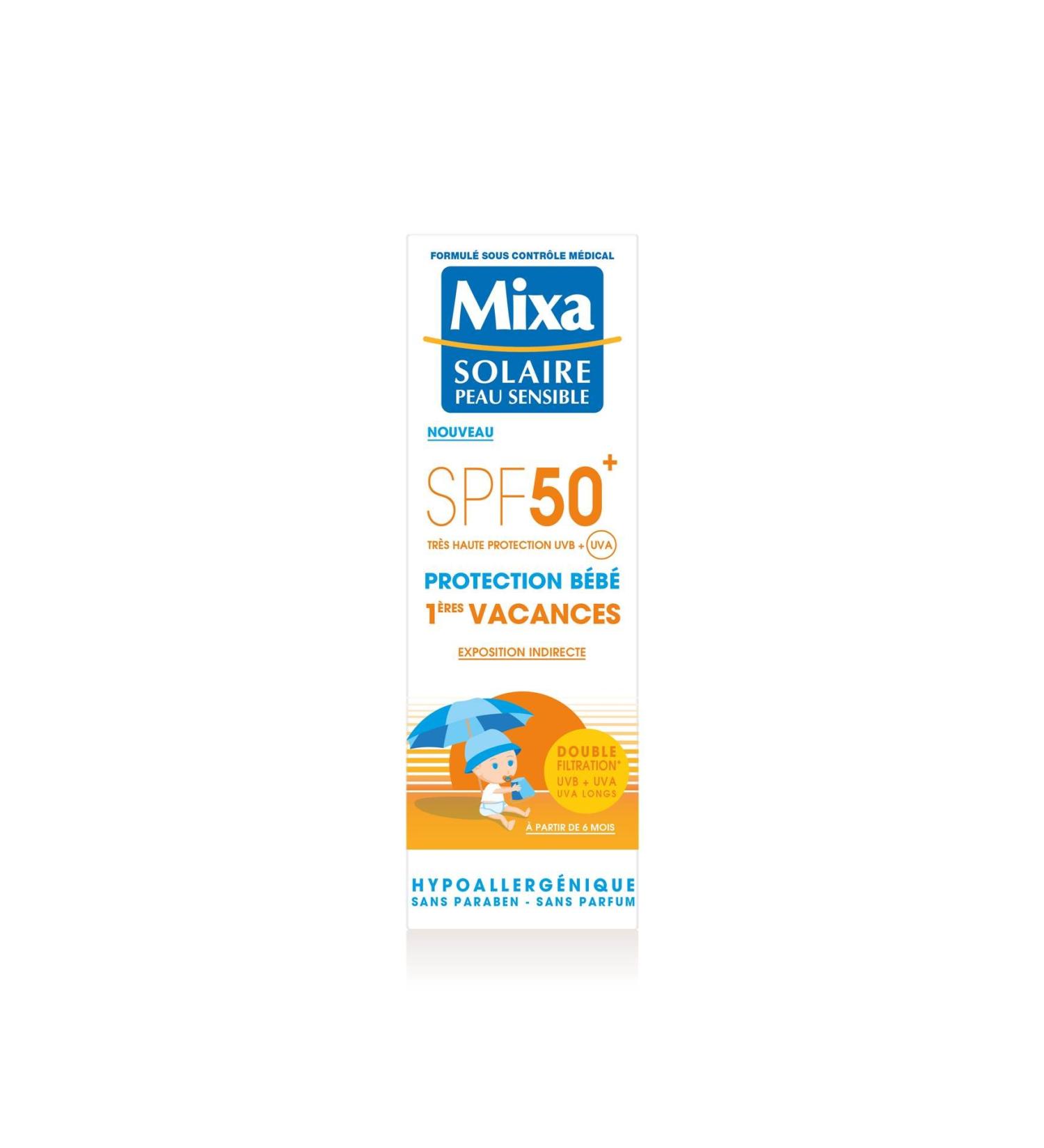 Mixa Baby Sun Protection 1st Holiday Protection Index 50+ 50 ml