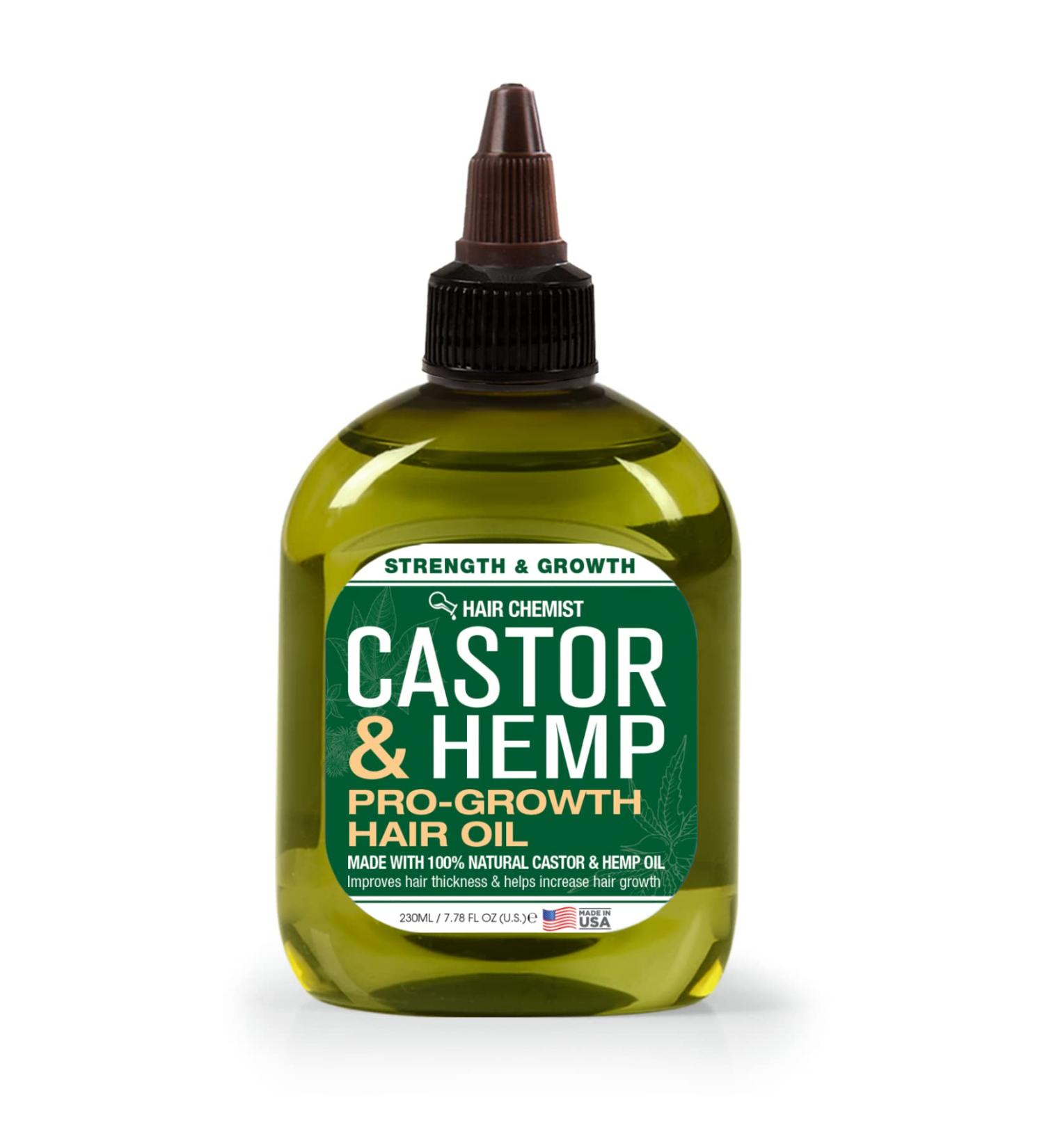 Hair Chemist Castor and Hemp Pro-Growth Hair Oil 7.1 oz. | Natural Hair Growth Blend - Buy Online on GoSupps.com