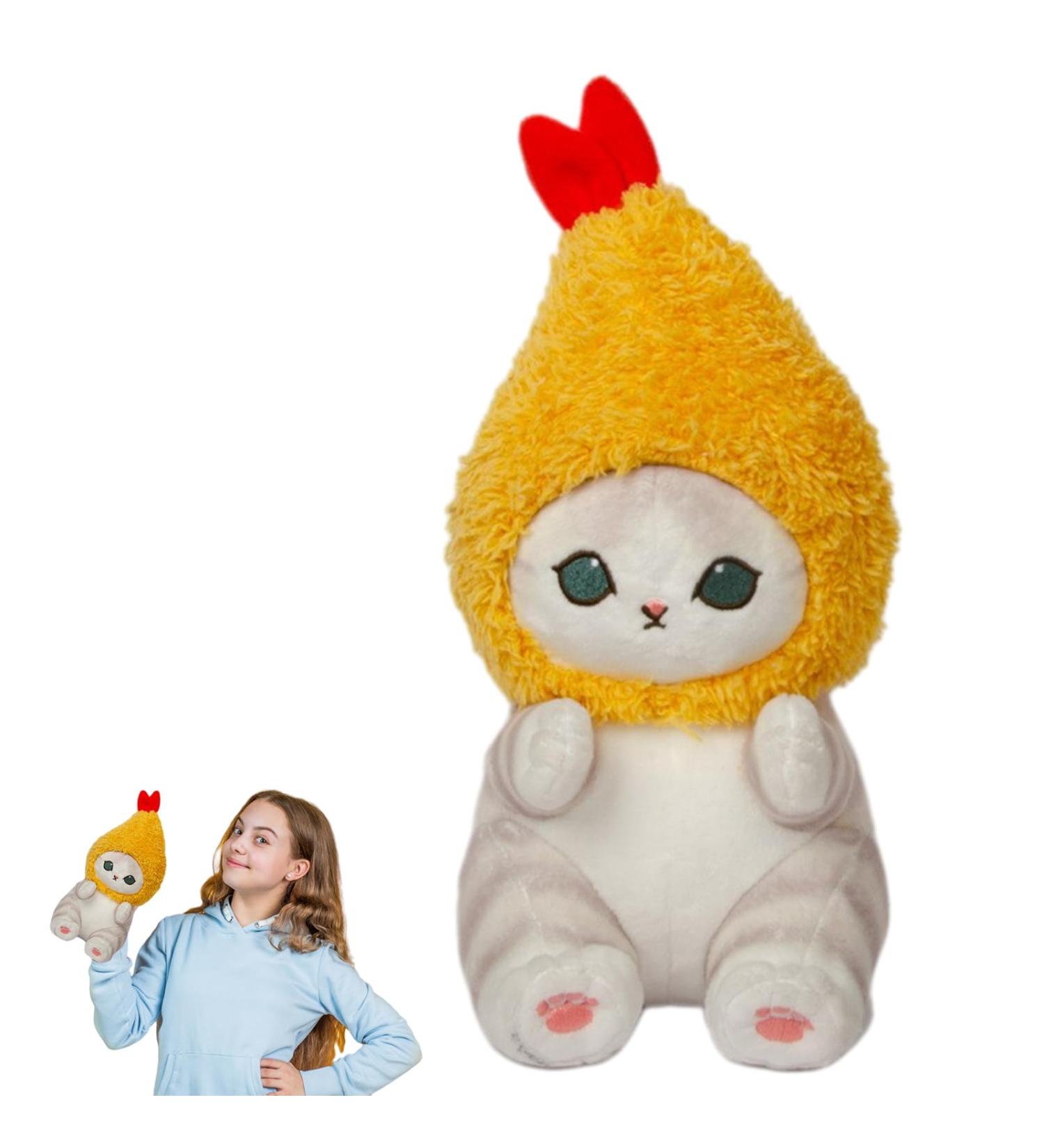 Cute Shark Cat Fried Shrimp Cute Shark Cat Plush Doll Soft Stuffed Animal Doll Shark Cat Fried Shrimp Cat Cute Cute Plush Doll Plush Pendant Doll Lovely Fat Shark Kitten Plushies Cat Plushie - Buy Online on GoSupps.com