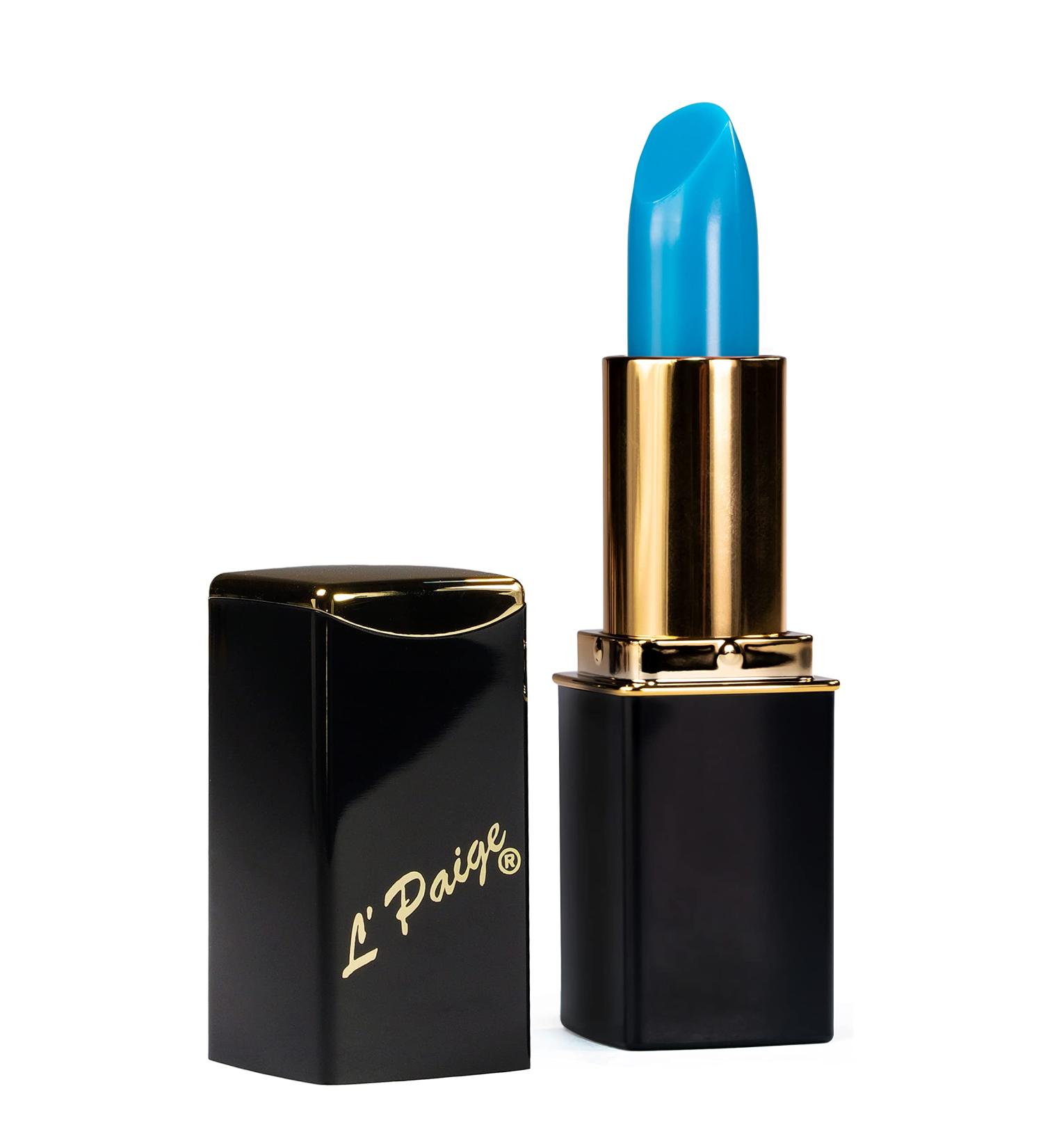 L'Paige (LBL BLUE CHANGEABLE Lipstick  Aloe Vera Based  Long-lasting  Moisturizing Blue 1 Count (Pack of 1)