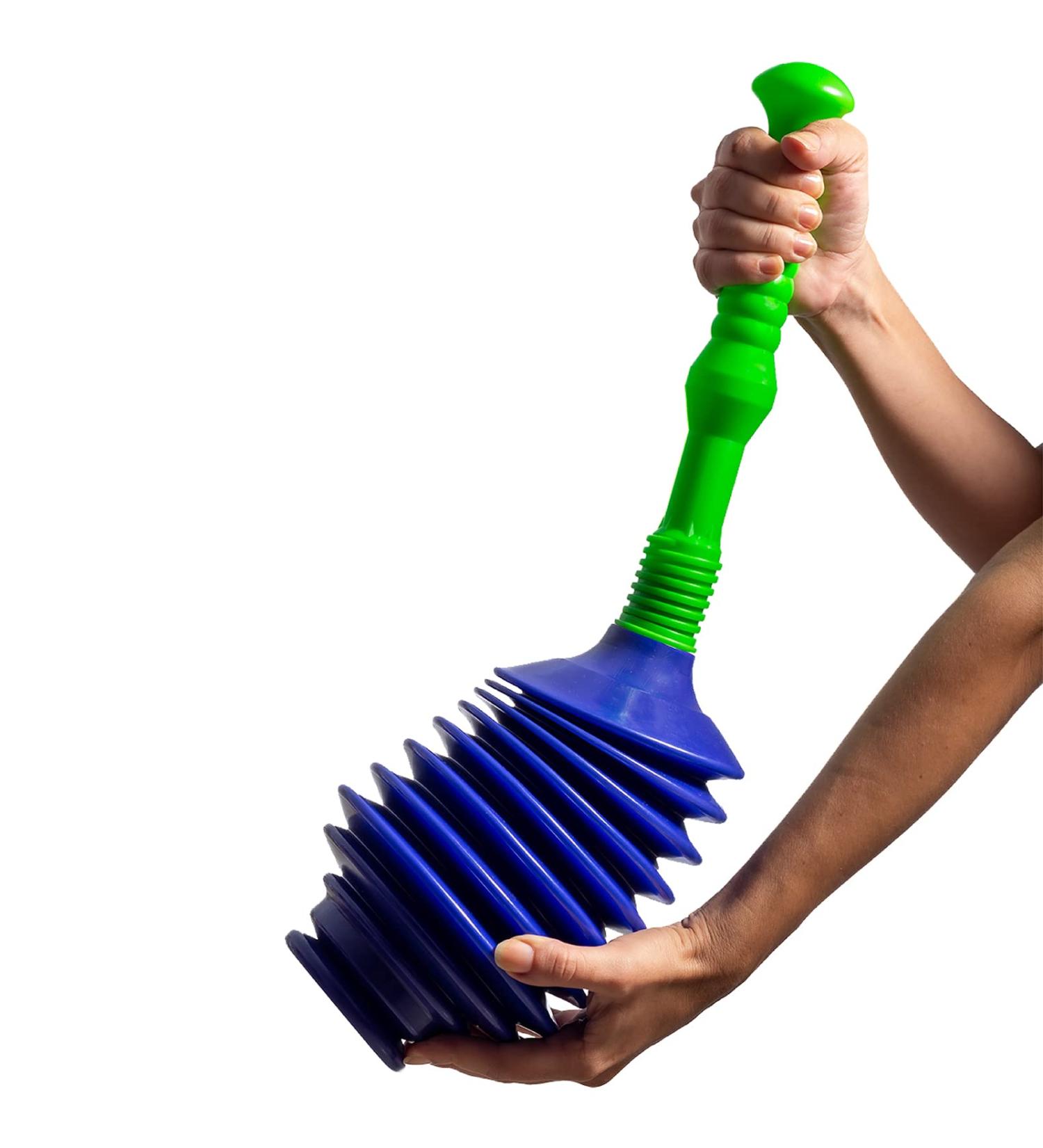 Luigi's Toilet Plunger | The World's Best Unblocker | Snake Design Bathroom Plungers | Clog & Blockage Remover - Buy Online on GoSupps.com