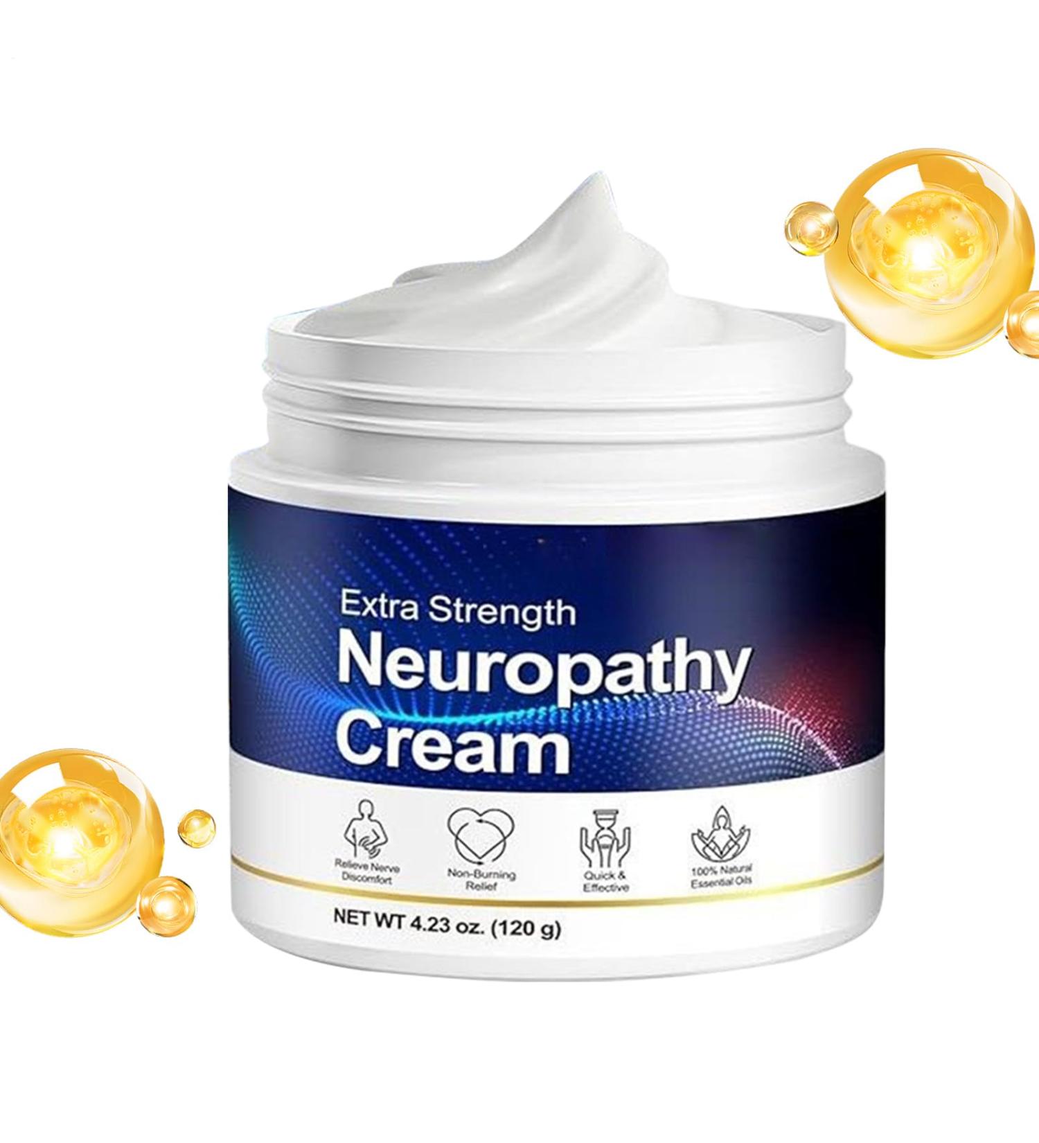  Yugugomo Nerve Relief Cream | Soothing and Nourishing Lotion 120g for Nerve Comfort | Hand Cream | for Massage and Comfort of Hands Feet Legs Arms and Joints - Buy Online on GoSupps.com