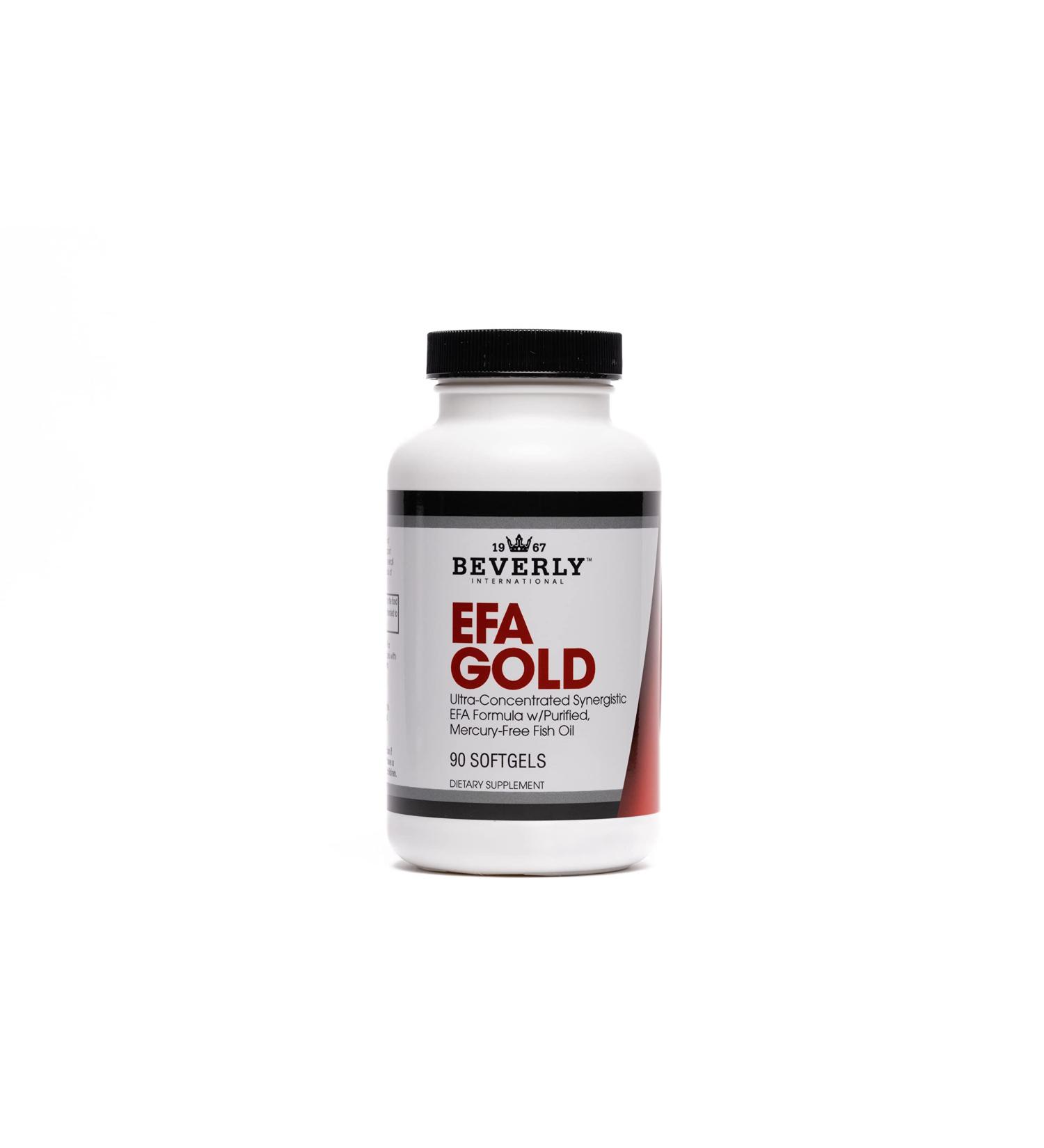 Beverly International EFA Gold 90 Softgel Capsules - The Ultimate Alternative to Fish Oil - 90 Count Pack - Buy Online on GoSupps.com