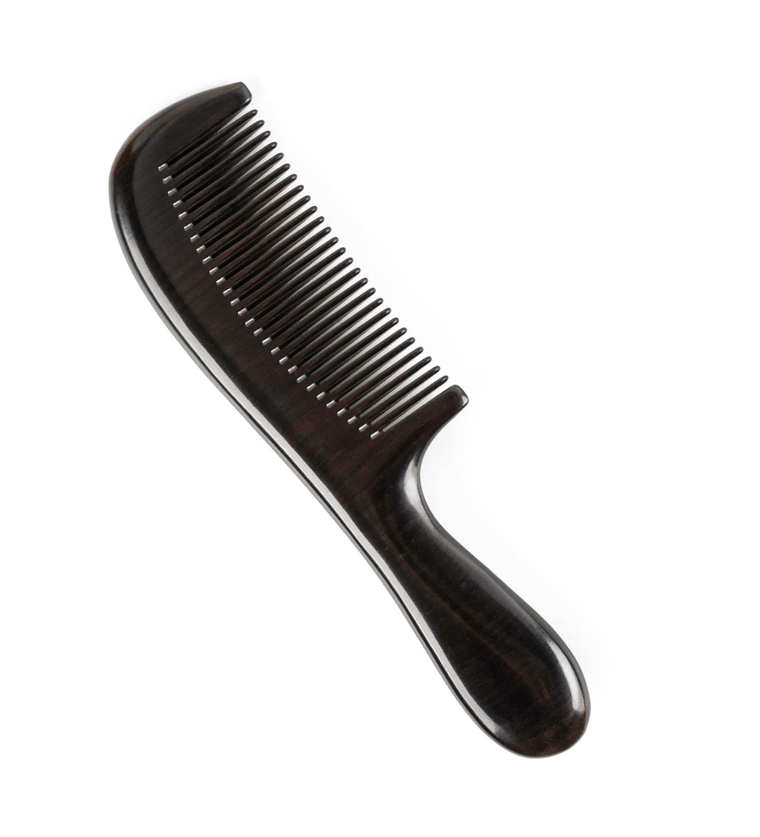 Nehzgnauh Fine Tooth Comb - Large Black | For Men and Women | Untie and Style Fine or Thin Hair - Buy Online on GoSupps.com