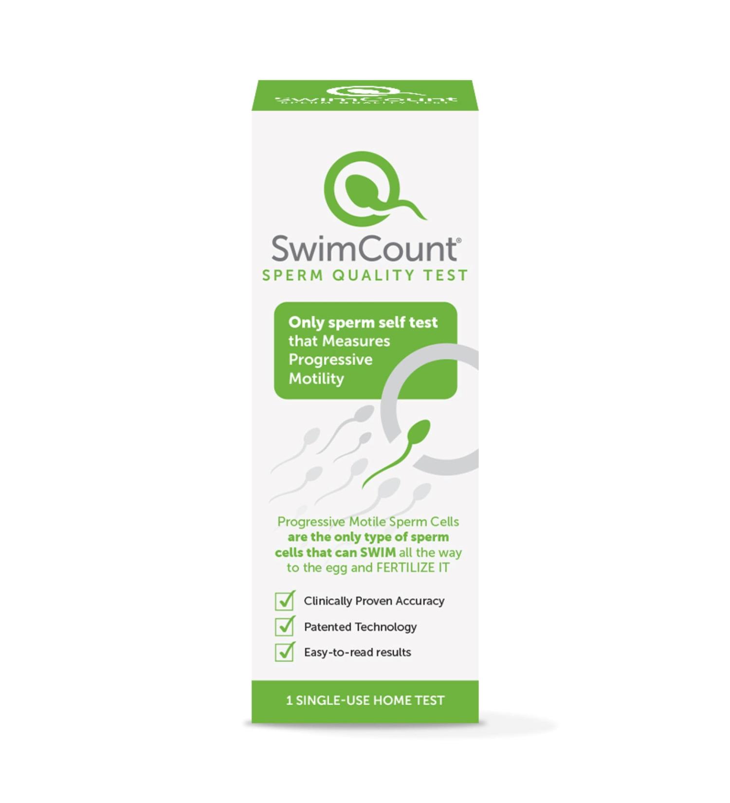 Sperm Quality Test for Men - Accurate Home Male Fertility Kit | Check Sperm Health & Motility - Discrete Testing - Buy Online on GoSupps.com