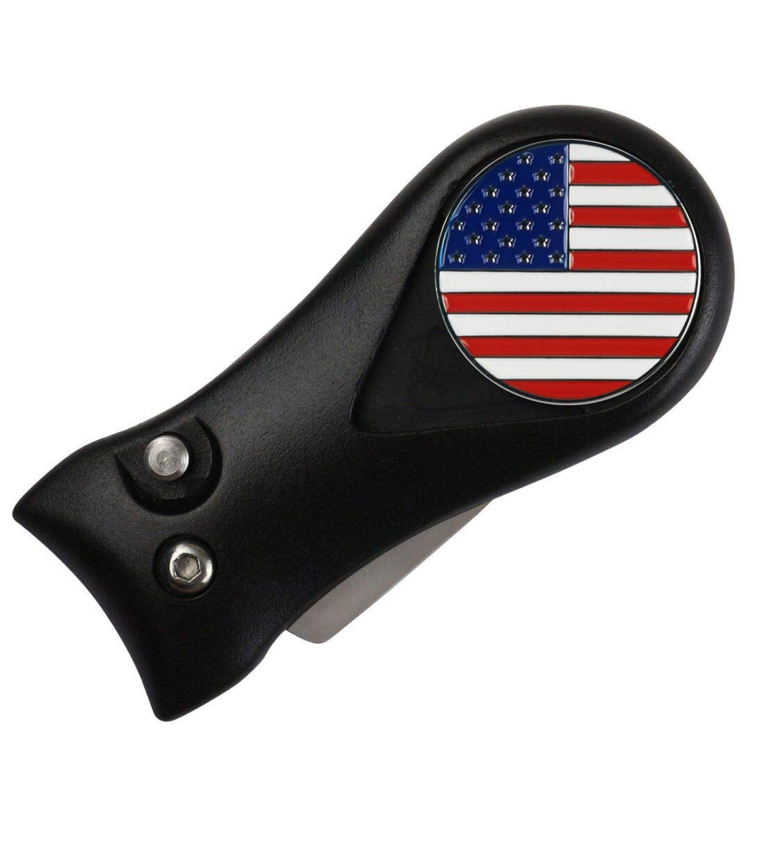 PINMEI Foldable Golf Divot Repair Tool with Ball Marker - Black Plastic - Buy Online on GoSupps.com