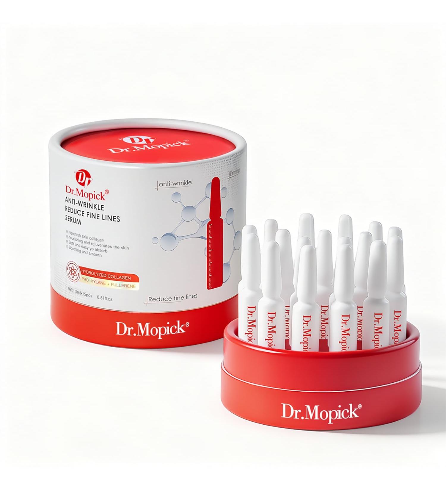 Padoro Dr.Mopick Anti-Wrinkle Essence Firming & Anti-Aging Facial Serum with Collagen Hyaluronic Acid for Smooth Skin - Buy Online on GoSupps.com