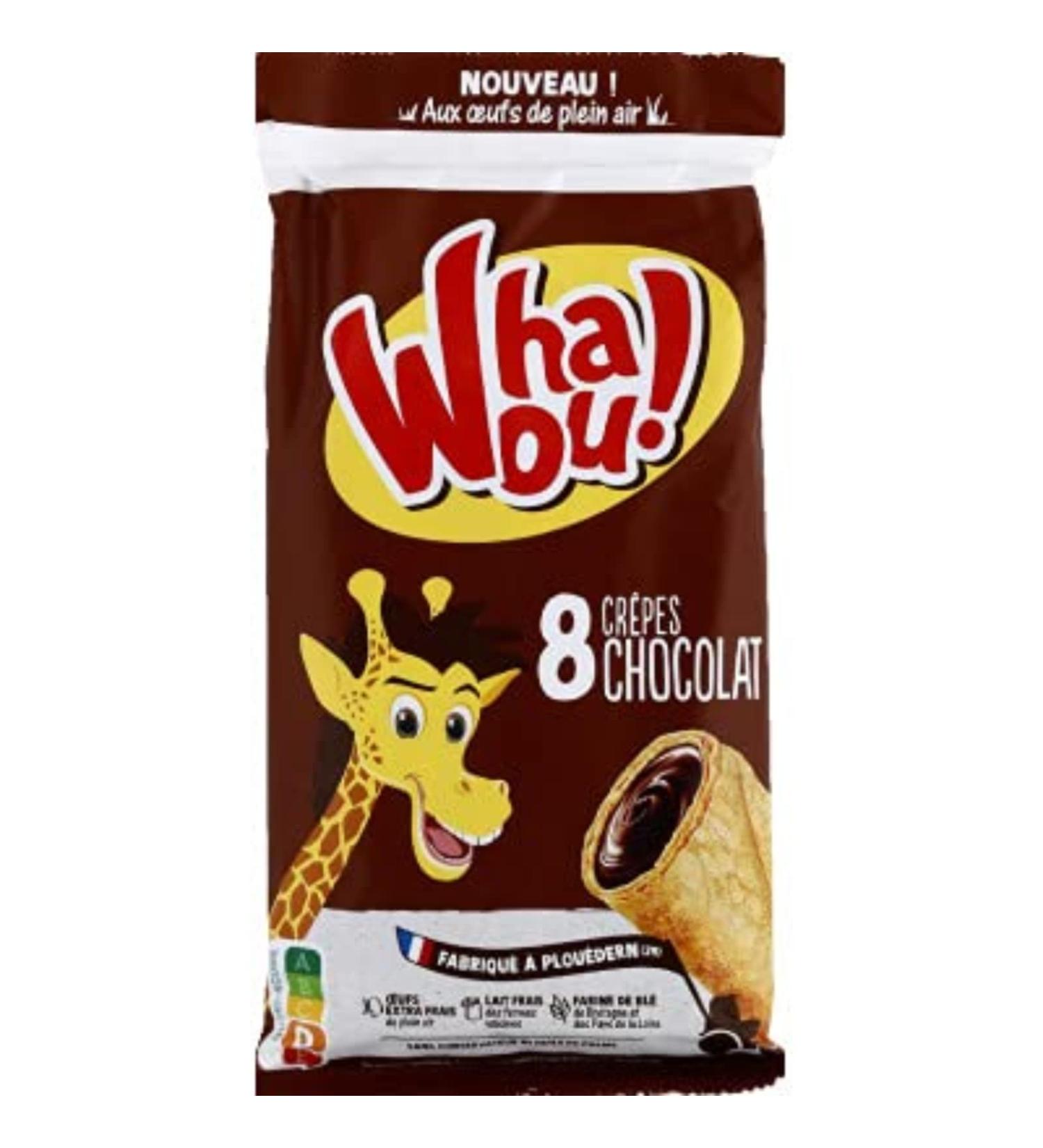 Wow! Chocolate Crepes - Pack of 8 Crepes, 256g