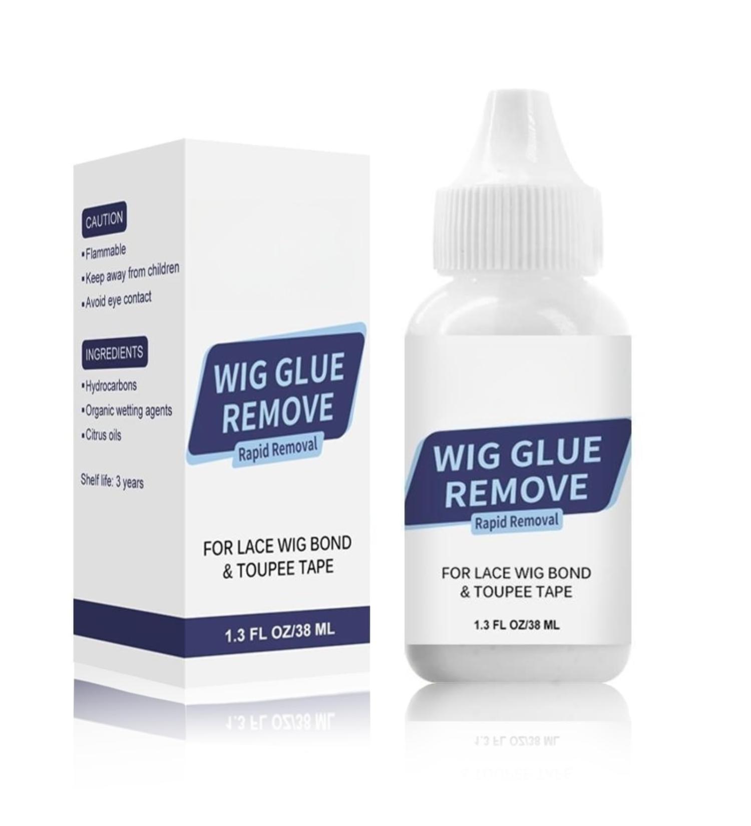 TBeautfave Wig Glue Remover Tape Extensions Remover Wig Glue Remove Adhesive Remover for Hair Replacement Lace Front Wig & Poly Hairpieces & Toupee & Cosmetic Hair Systems Bonding Removal - Buy Online on GoSupps.com