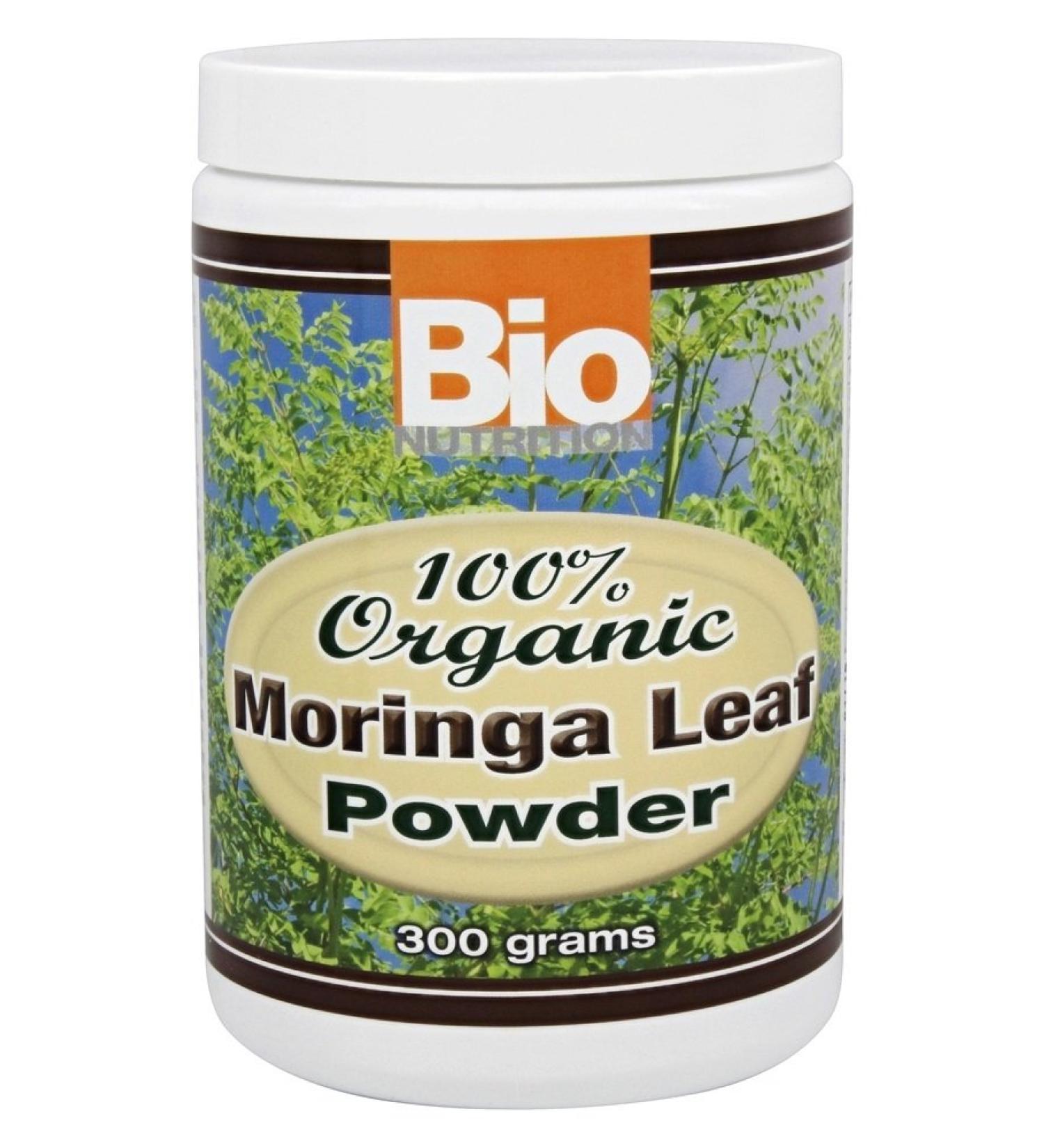 Organic Moringa Leaf Powder 300g - Superfood for Health & Wellness - Buy Online on GoSupps.com