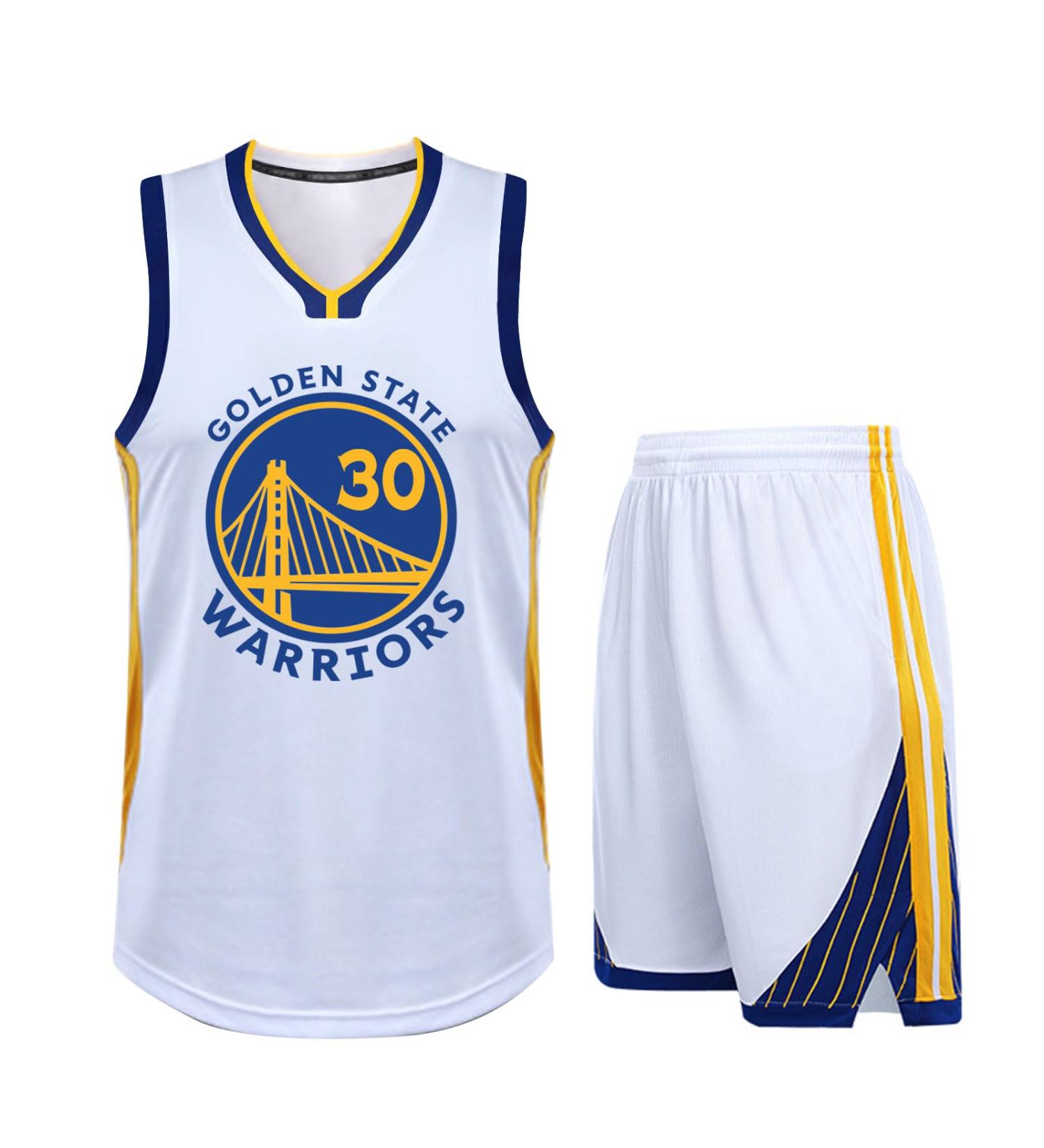 Shop Premium 2-Part Basketball Jersey Set for Kids & Adults | Breathable Sleeveless T-Shirt Vest & Shorts - XL B-30 White | International Shipping Available - Buy Online on GoSupps.com