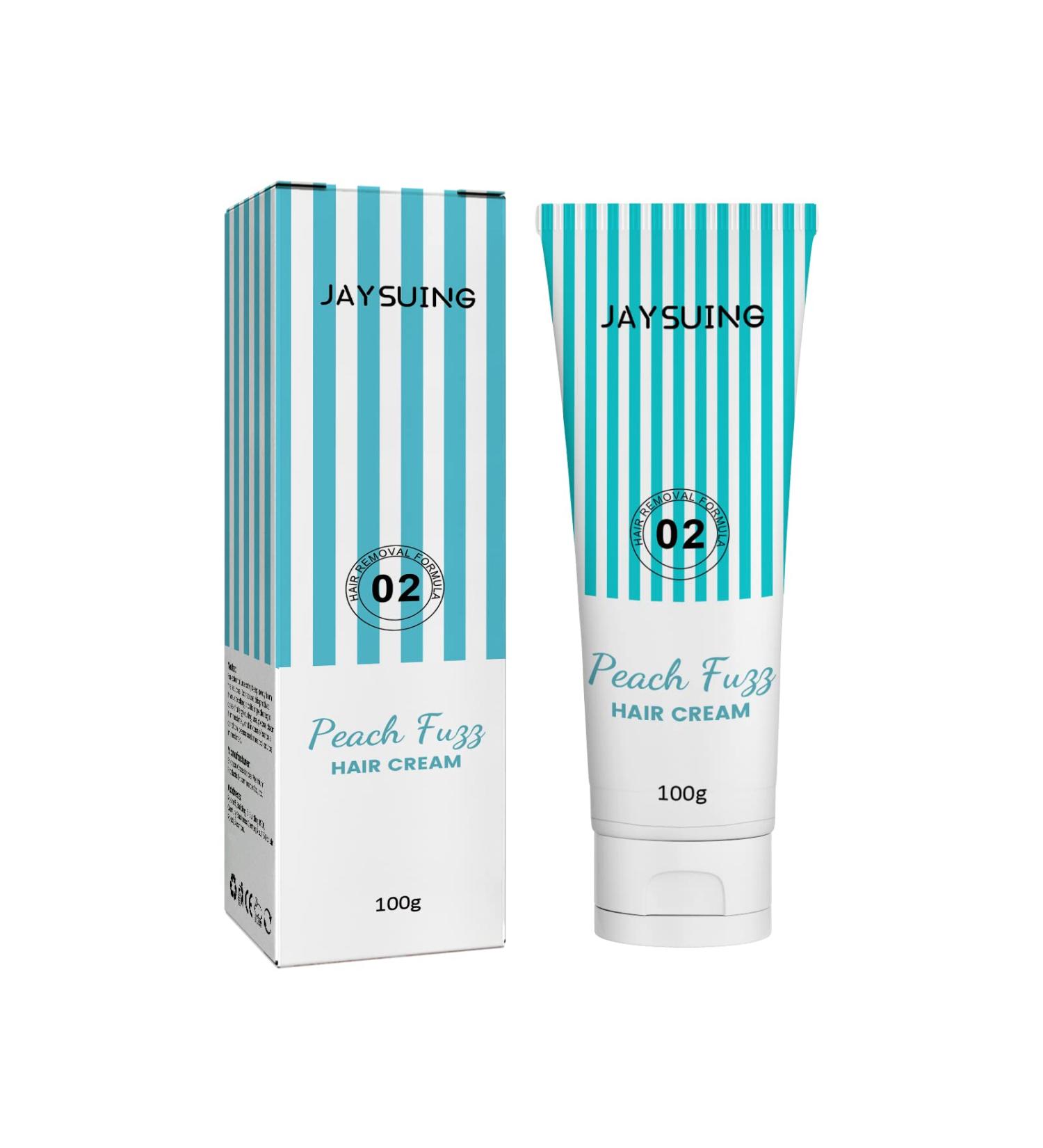 Skinetic Peach Fuzz Hair Removal Cream - Gentle & Painless Facial Hair Removal for Women (100g) - Buy Online on GoSupps.com