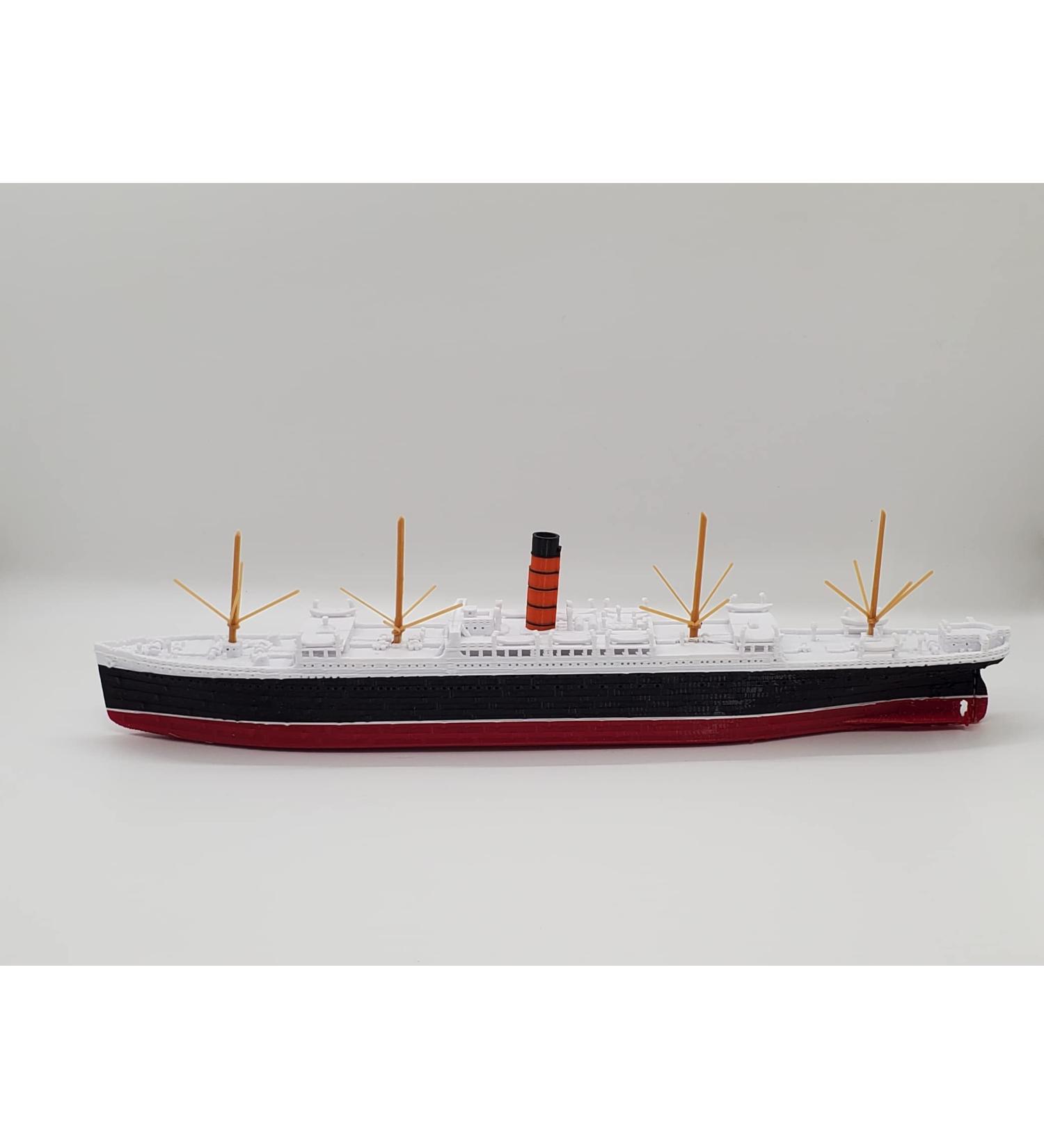RMS Carpathia Model - Highly Detailed and Historically Accurate Replica - No Assembly Required - Buy Online on GoSupps.com