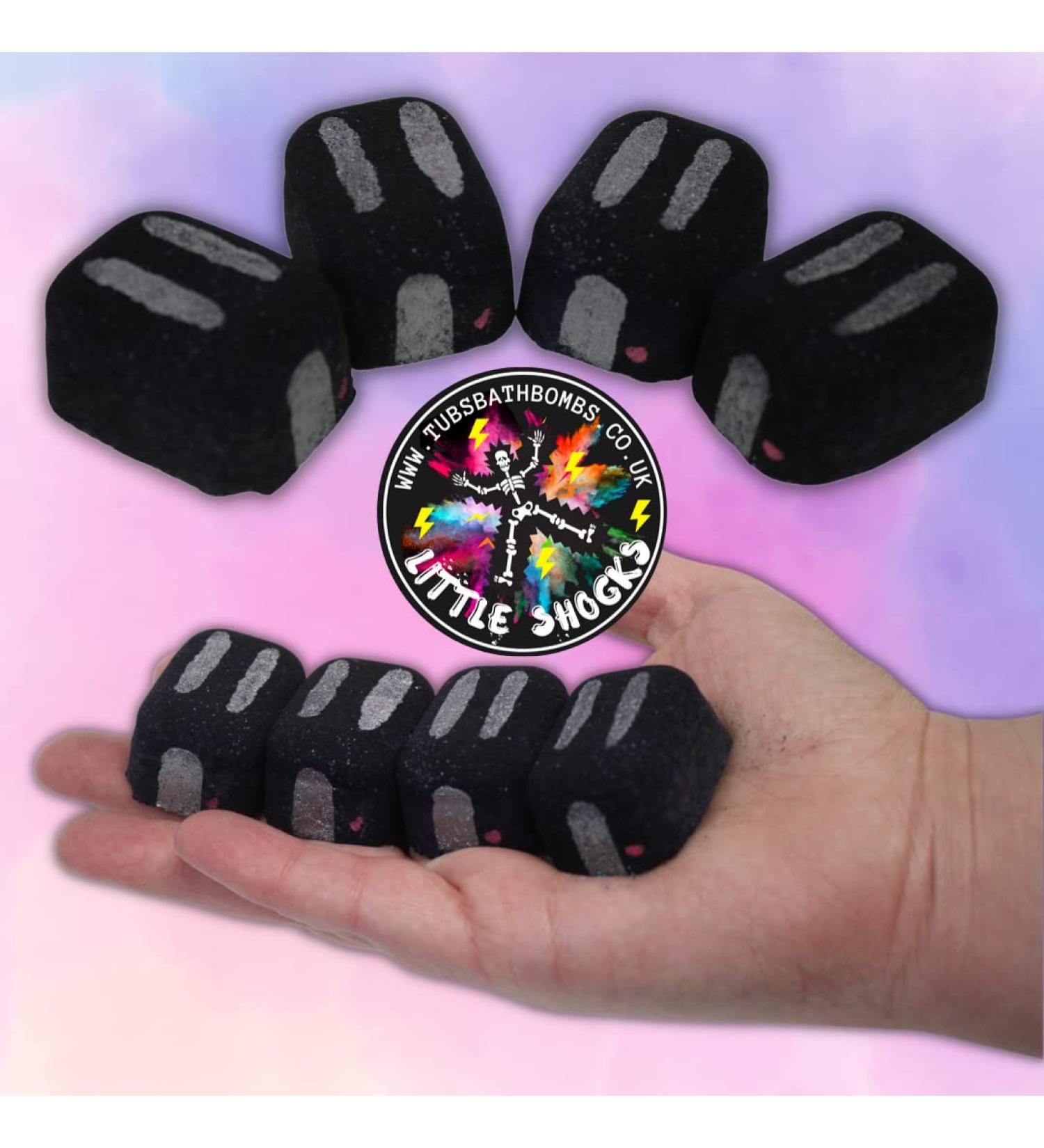 Mini Toaster Bath Bombs "Little Shocks" Set of 4 Dark Humour Funny Bathbombs Gift Fun Prank Joke Adult Kids Bathtime Alternative Gift idea - Buy Online on GoSupps.com