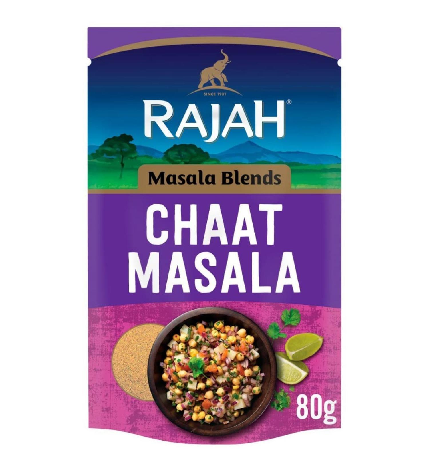 Rajah Chaat Masala - Masala Blends 80gr x 10 pack