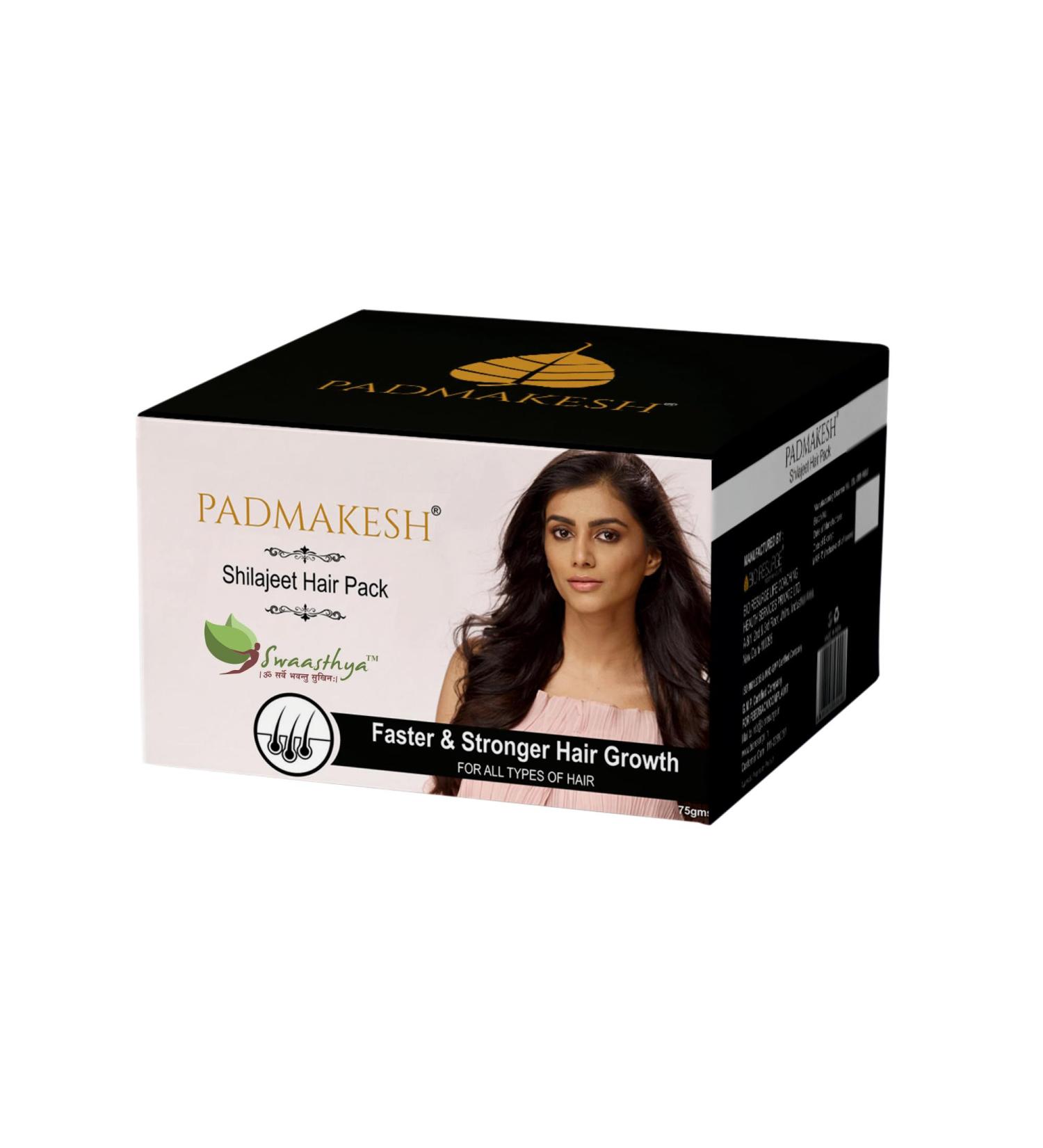 Swaasthya Shilajeet Hair Pack - Buy Online on GoSupps.com