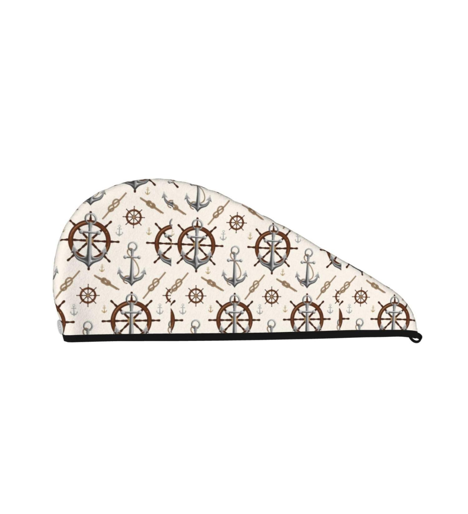 Hair Towel Wrap - Quick Drying Hair Turban with Button | Ultra-Absorbent Head Towel for Fast Hair Drying - Buy Online on GoSupps.com